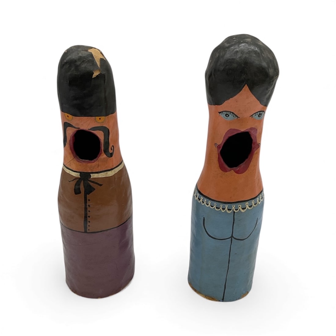 "Mr & Mrs Mouth" by Greg Dawson (American, 1937-2007) (1 of 4)