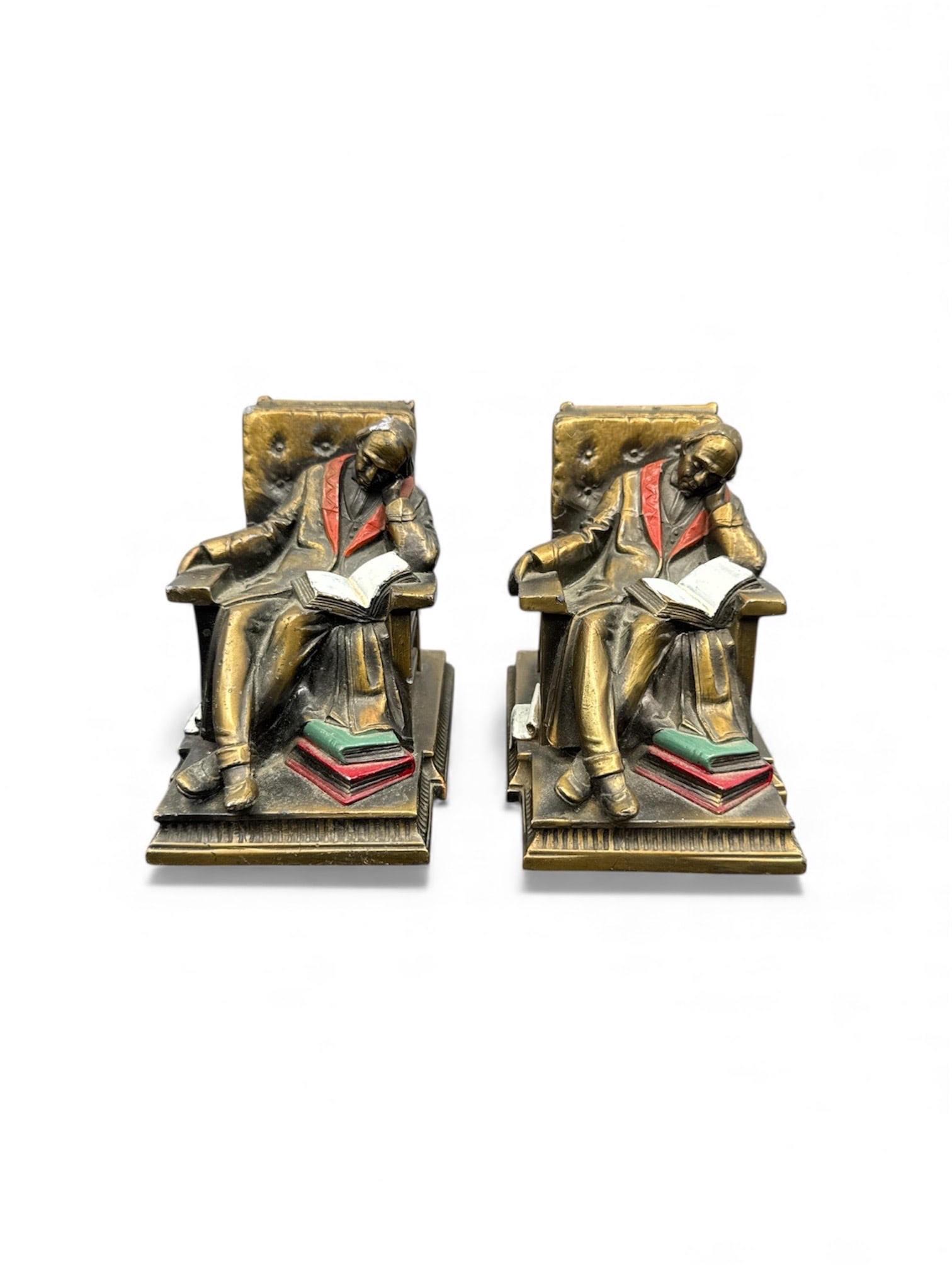 Pair of Antique Kronheim & Oldenbusch Bookends (1 of 3)