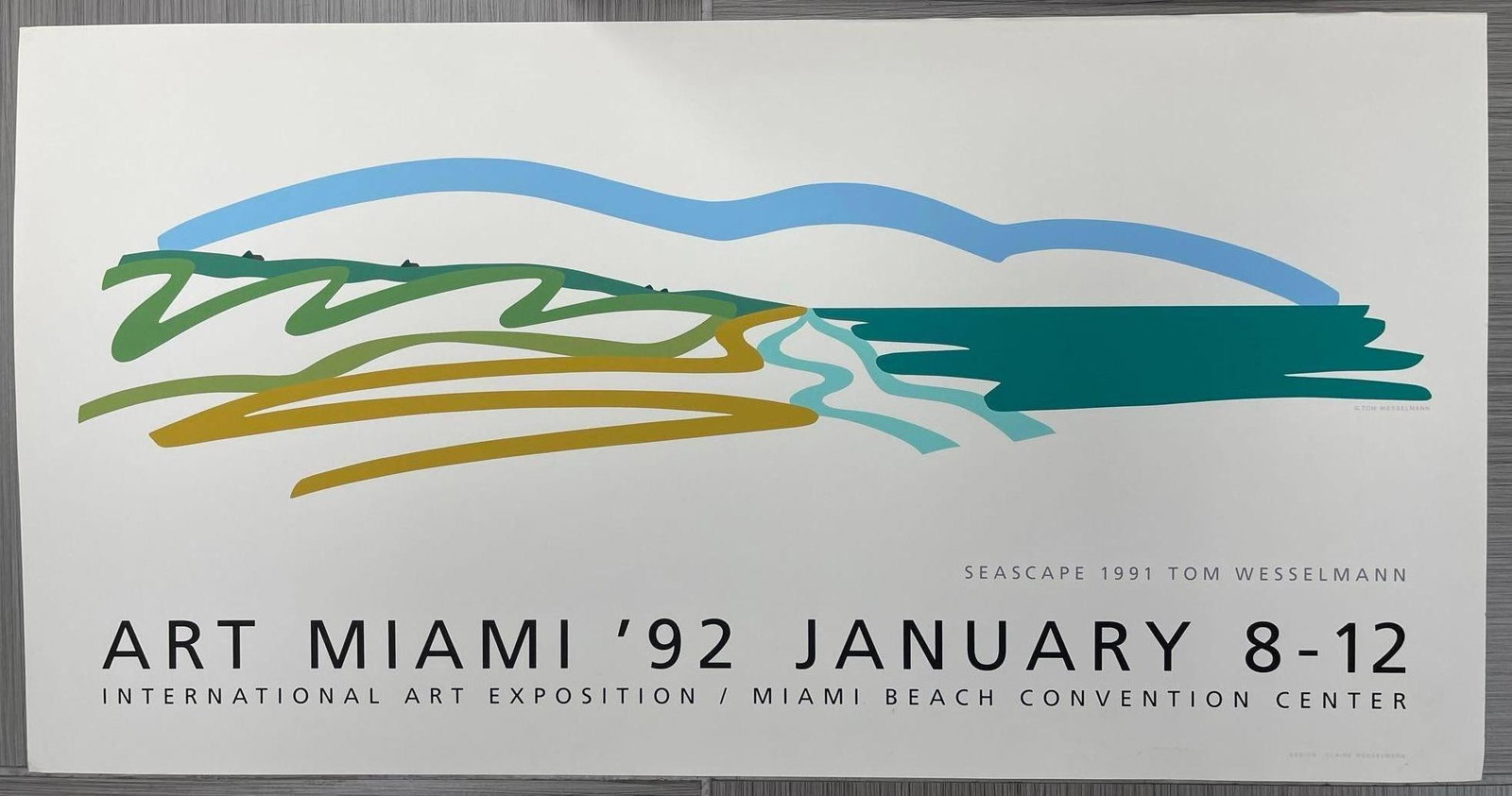 "Seascape 1991" by Tom Wesselmann (1 of 1)