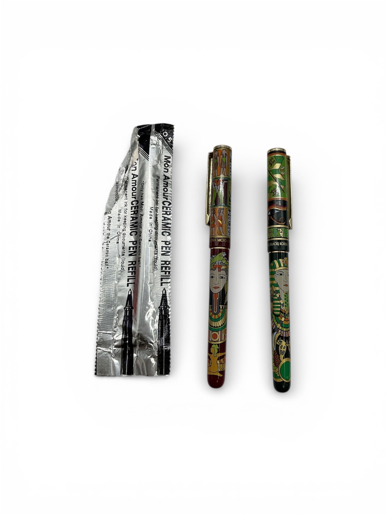 Vintage Egyptian Ceramic Pens (1 of 2)