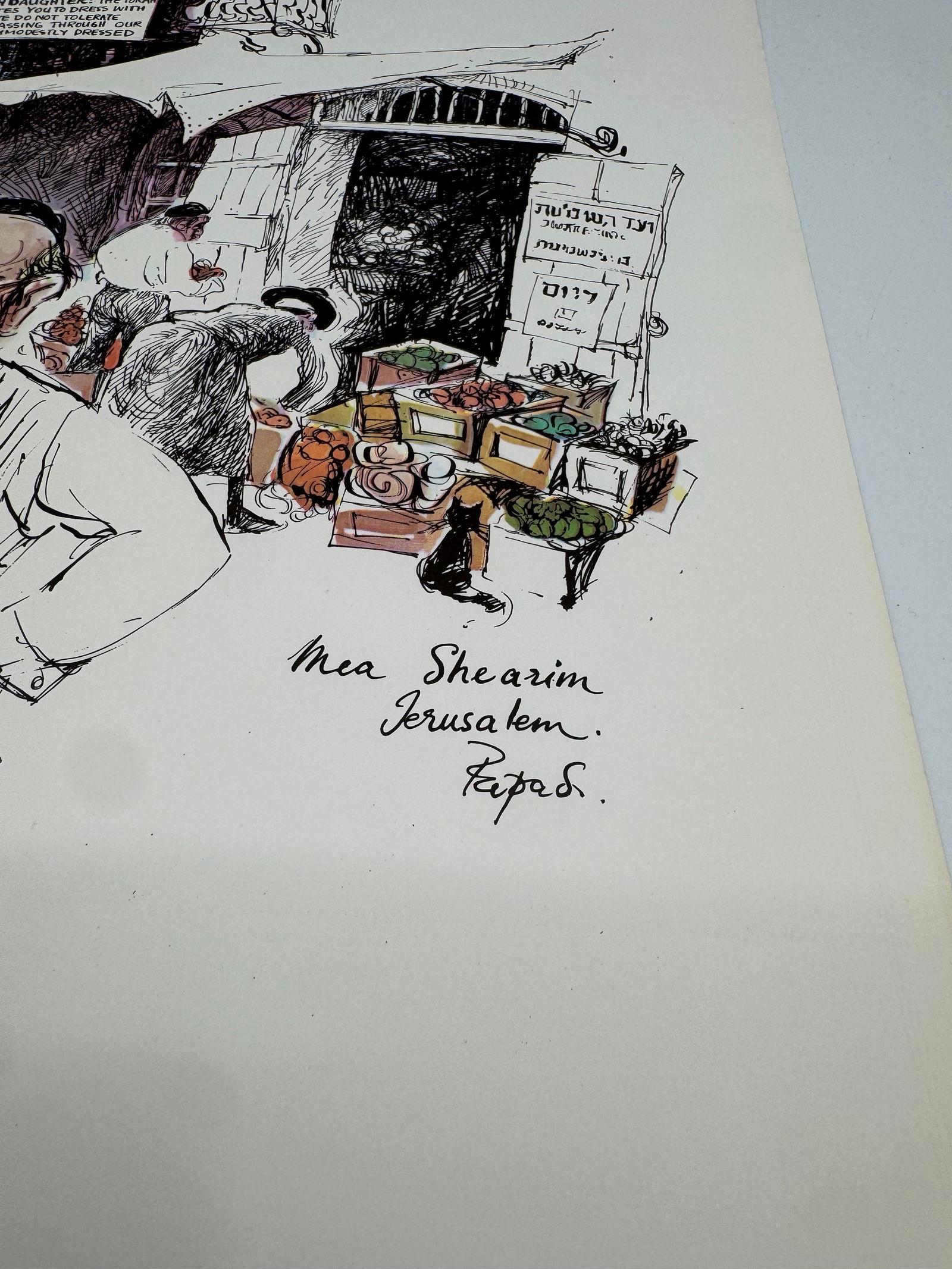 Mea Shearim Jerusalem Print - 2