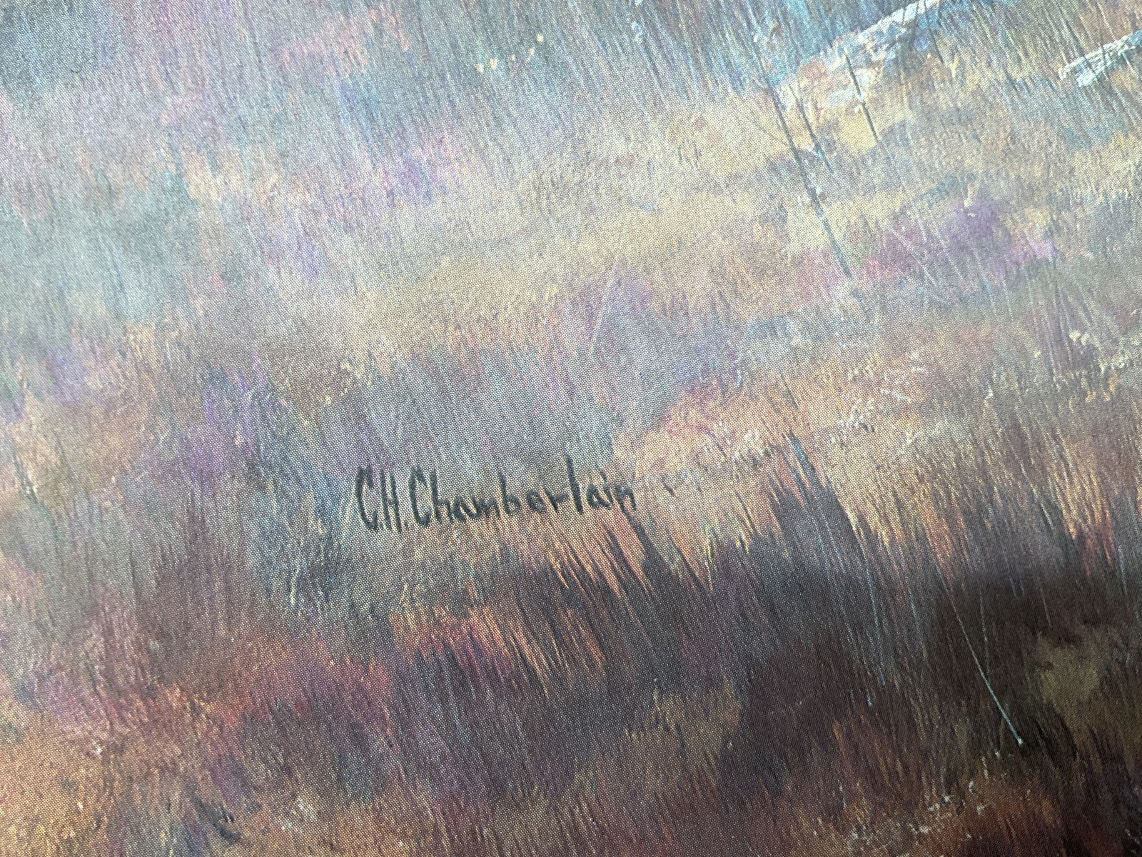 Landscape With Farmstead by C.H. Chamberlain - 3