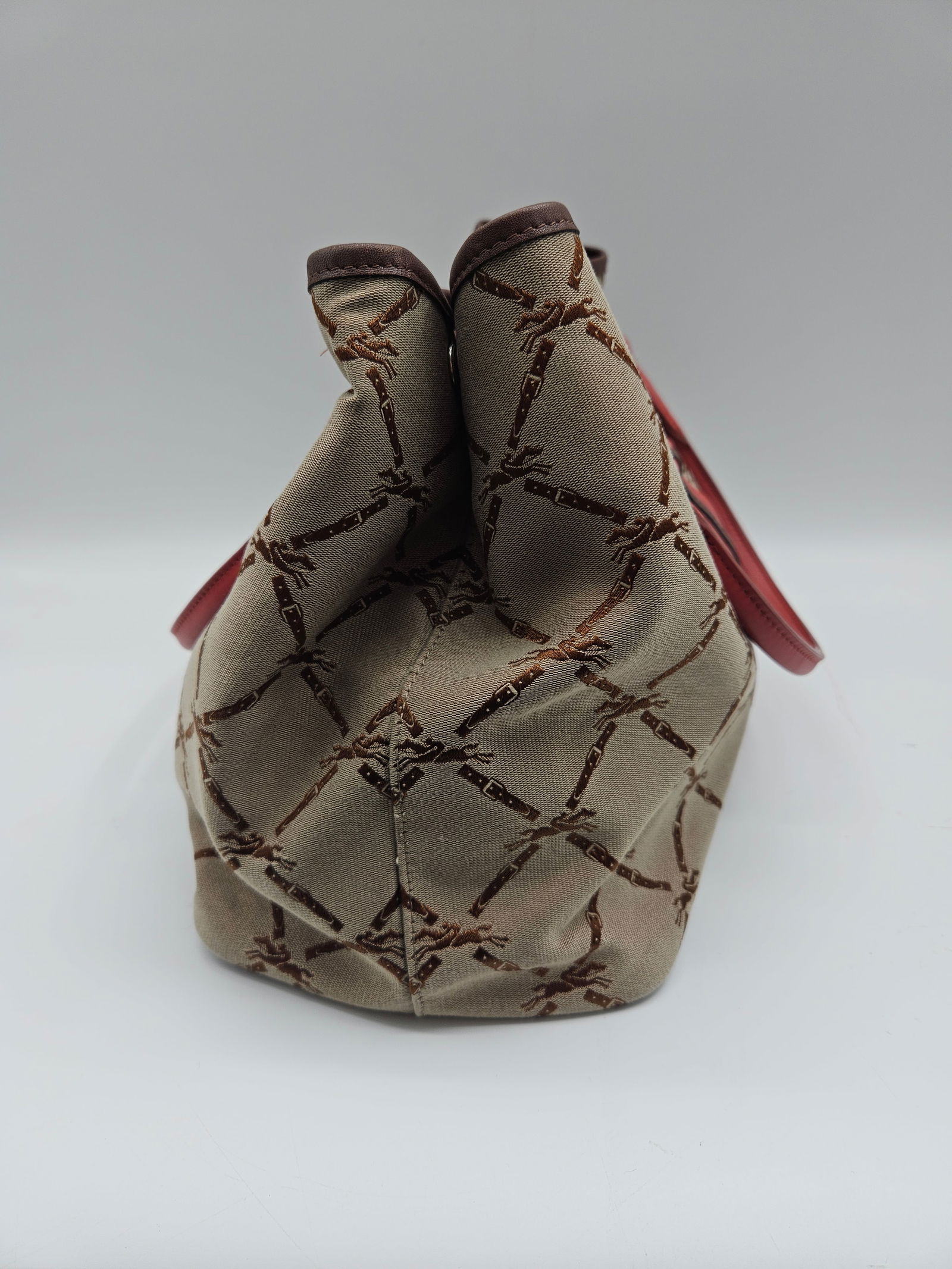 Longchamp Canvas & Leather Handbag - 5