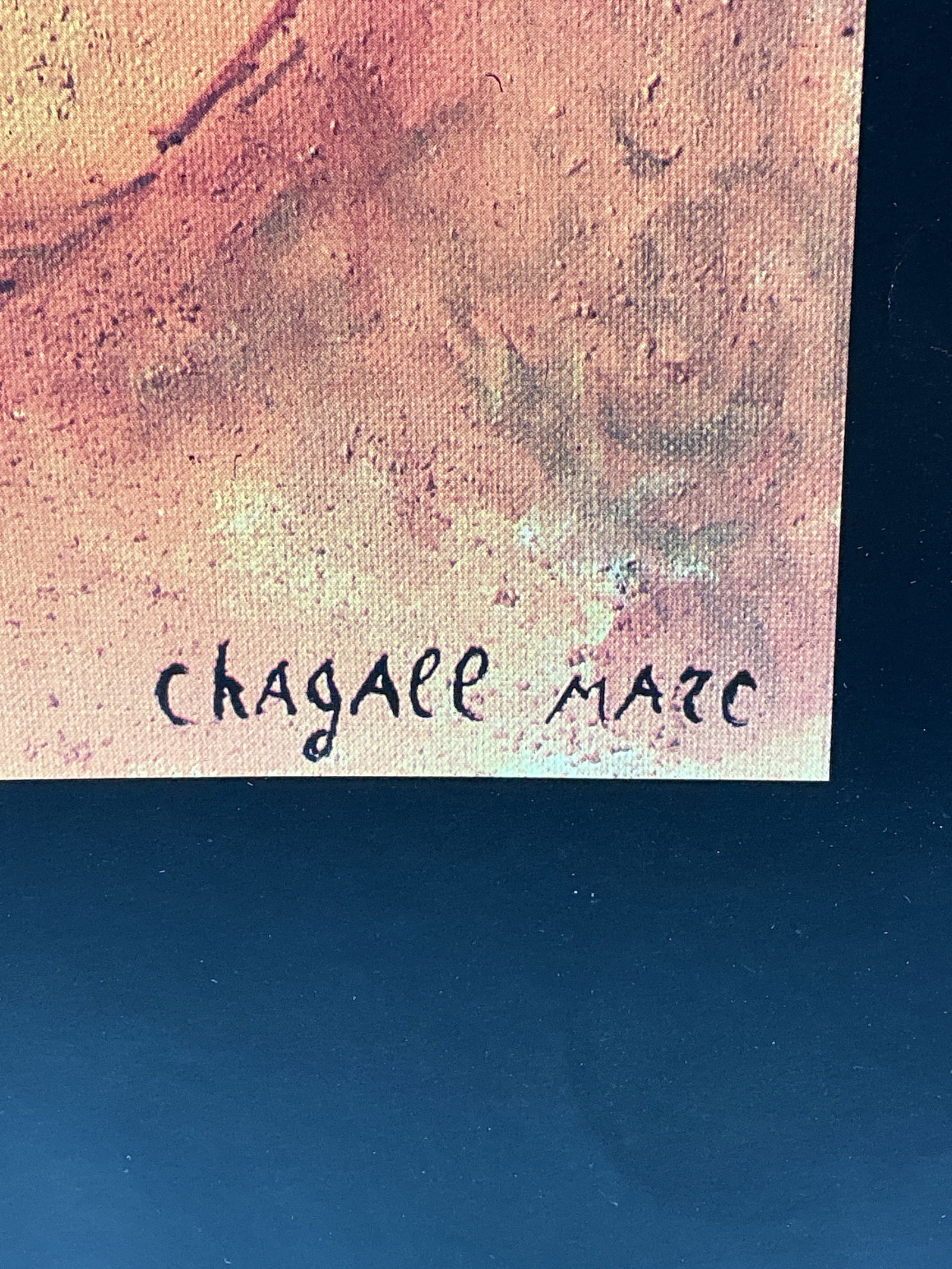 Marc Chagall 'La Joie' Poster - 2