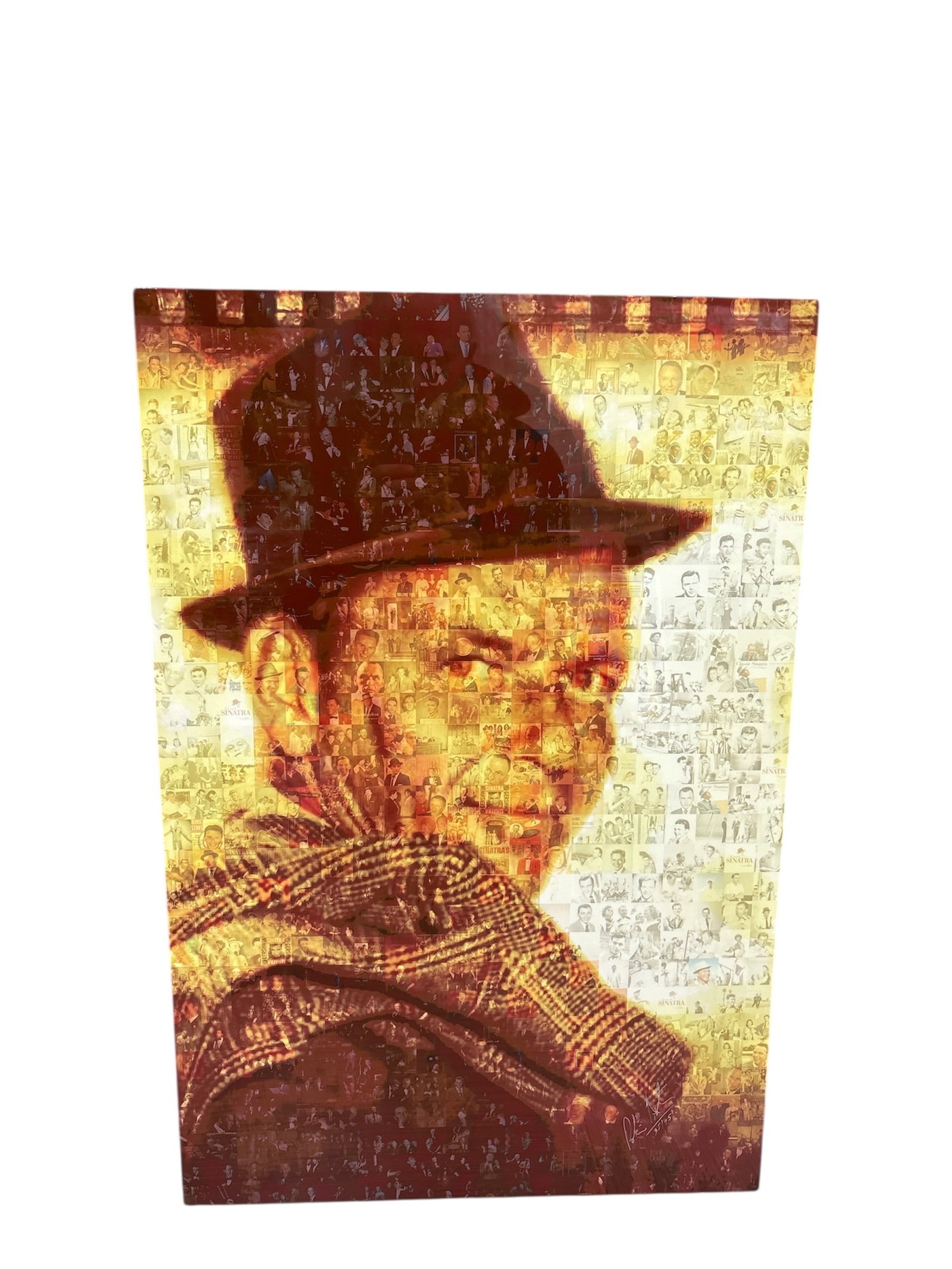FRANK SINATRA "The Price of Seduction" Robin Austin Photo Mosaic Art (1 of 3)