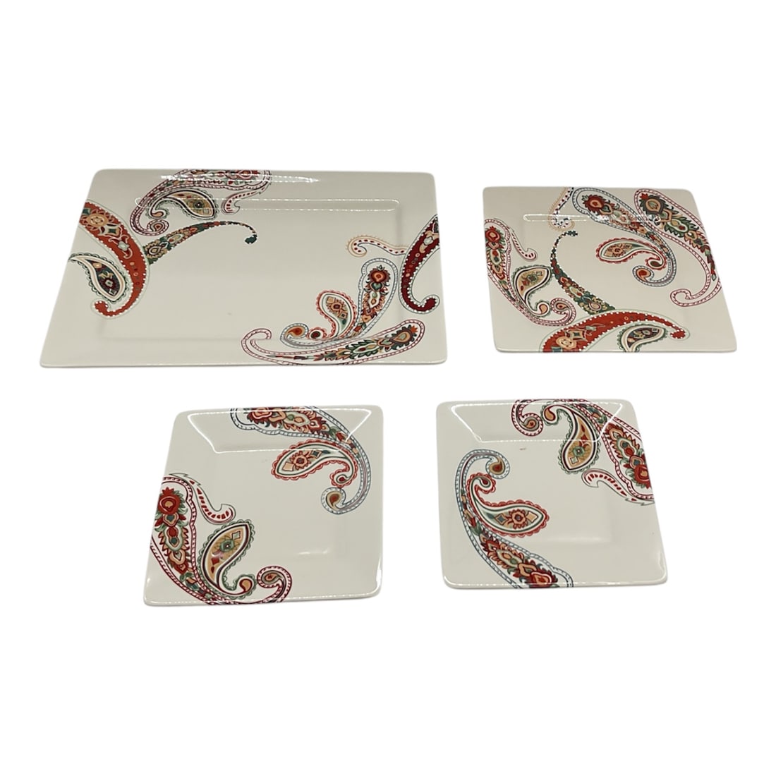 Misto Multi Paisley pattern by Tabletops Gallery - 6