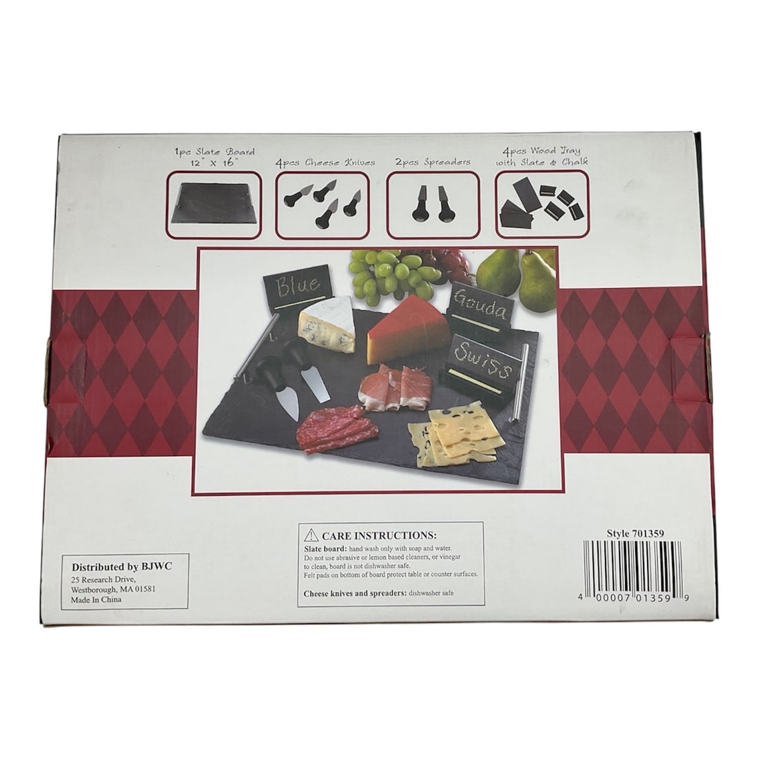 Slate Cheese Board Set - 2