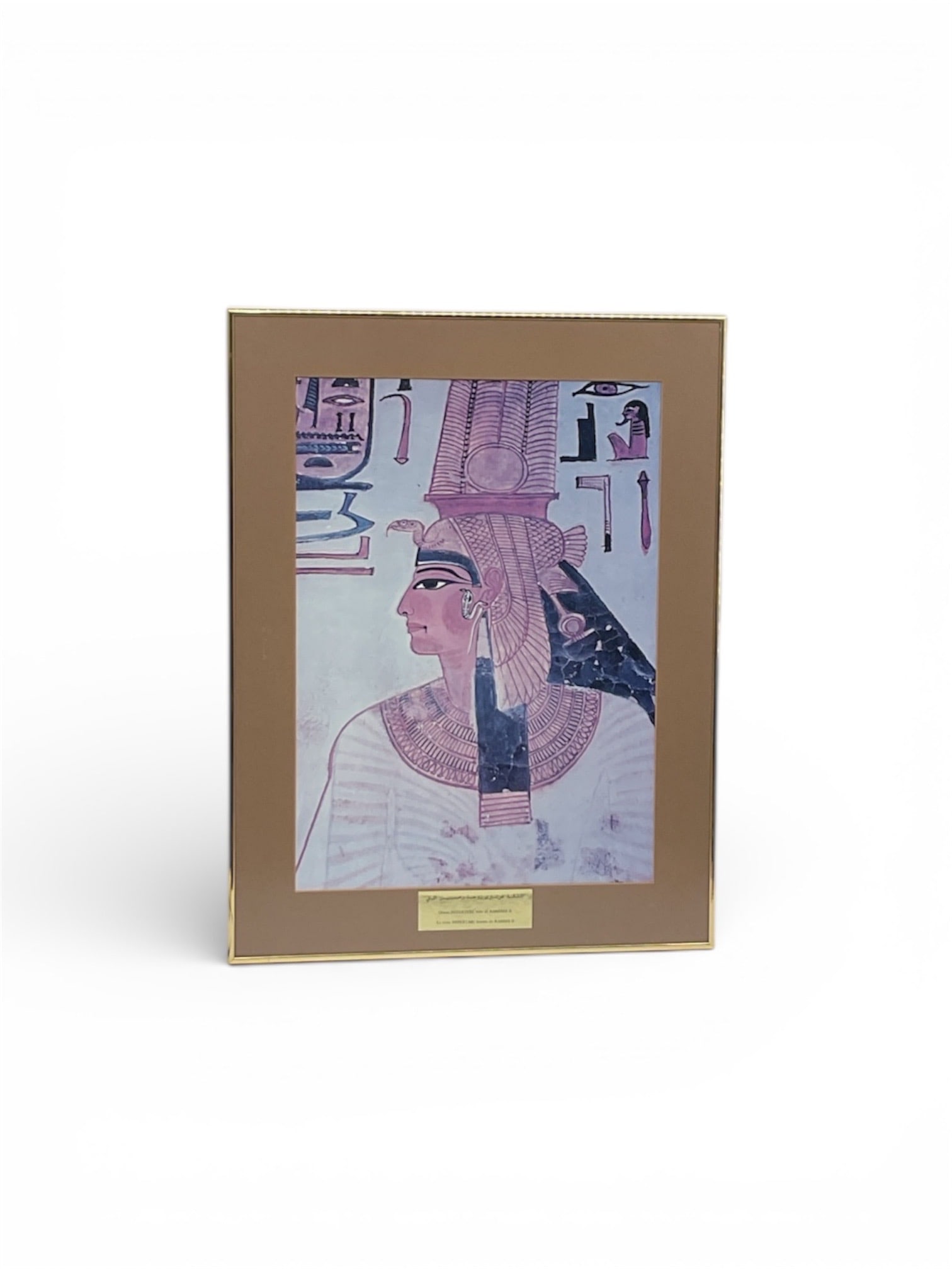 Queen Nefertari Wife of Rameses II Egyptian Style Framed Print (1 of 4)
