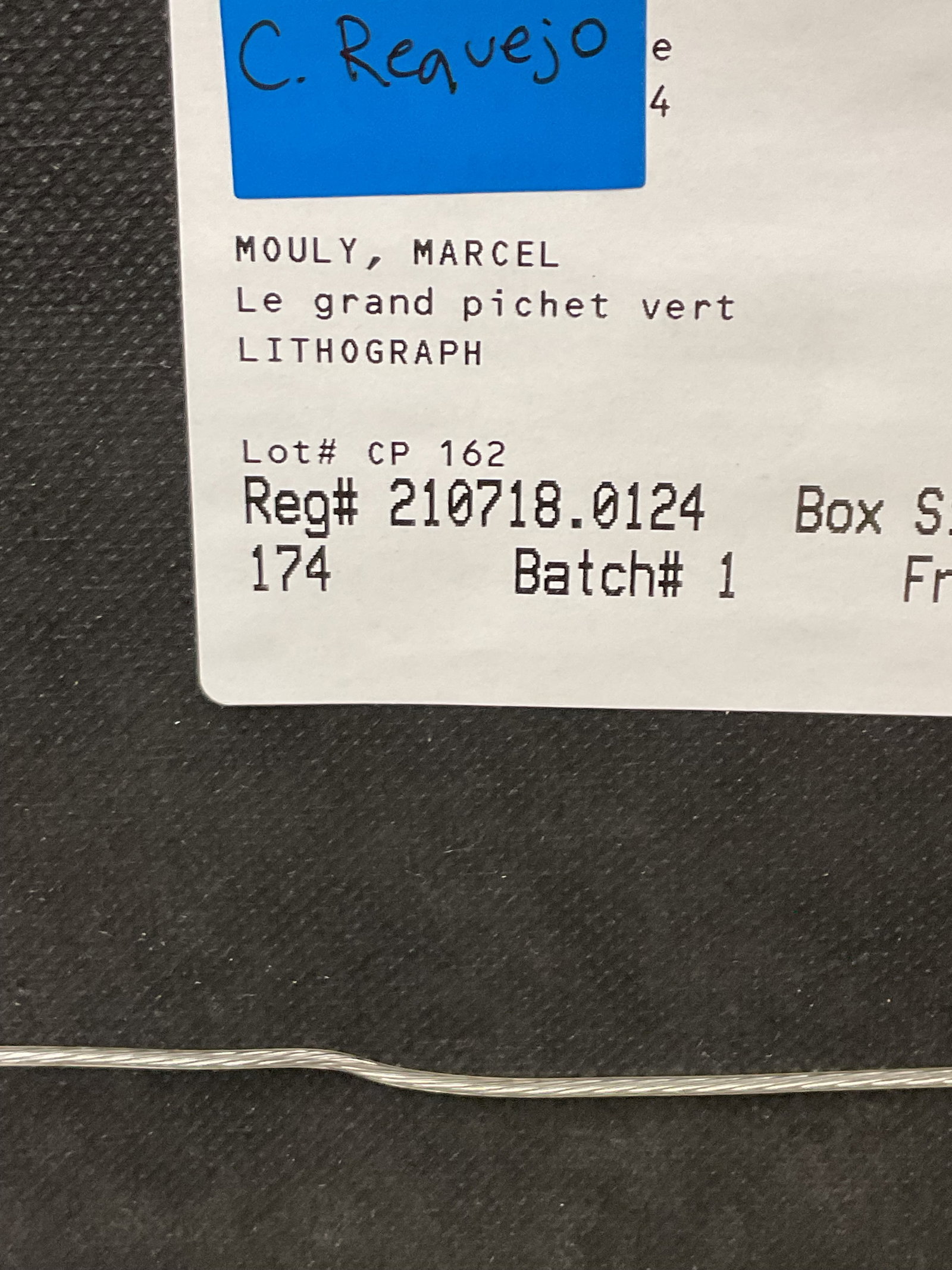 Marcel Mouly “Le Grand Pichet Vert?? Limited Edition Lithograph - 3