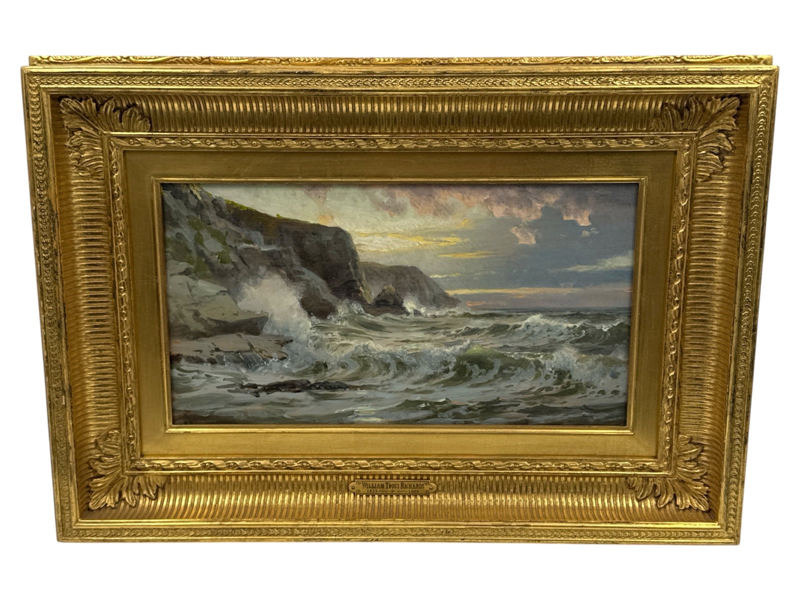 "After a Storm, Conanicut" by William Trost Richards (American, 1833–1905) Oil on Panel (1 of 7)