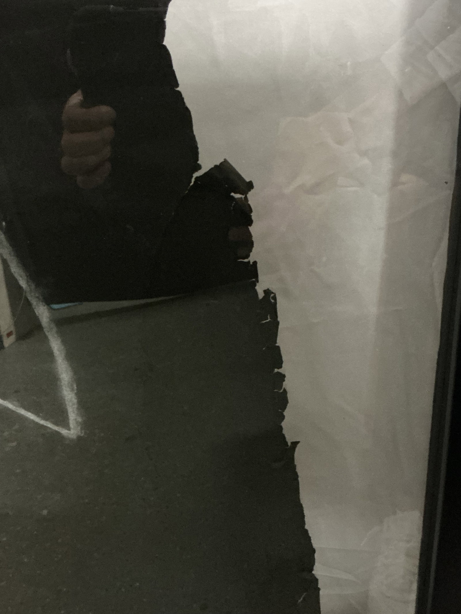 ORIGINAL "Man with Glowing Heart" by Keith Haring (American, 1958-1990) Subway Drawing - 6