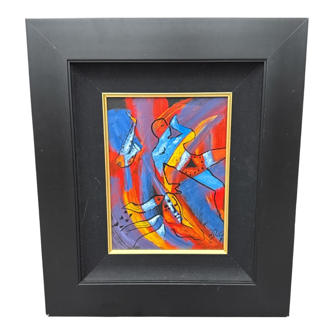 Lost in Space by Neal Doty Contemporary Acrylic Painting: DescriptionOriginal acrylic painting on board titled Lost in Space by