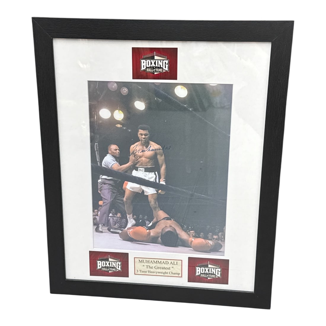 Muhammad Ali Signed Boxing Photograph with Certificate of Authenticity (1 of 5)