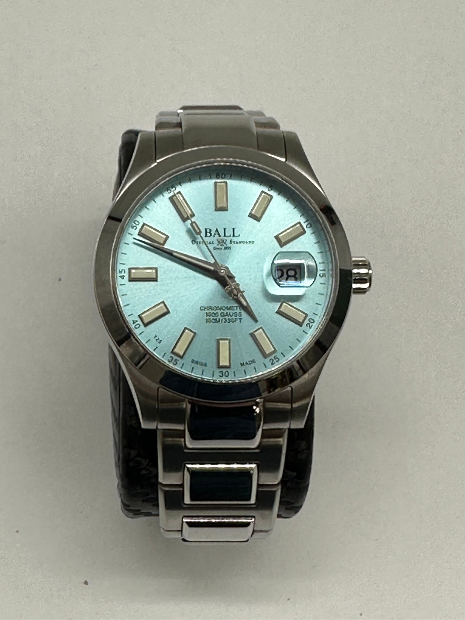 Ball Engineer III Marvelight Automatic Stainless Steel Wristwatch with Box: Ball Engineer III Marvelight autom