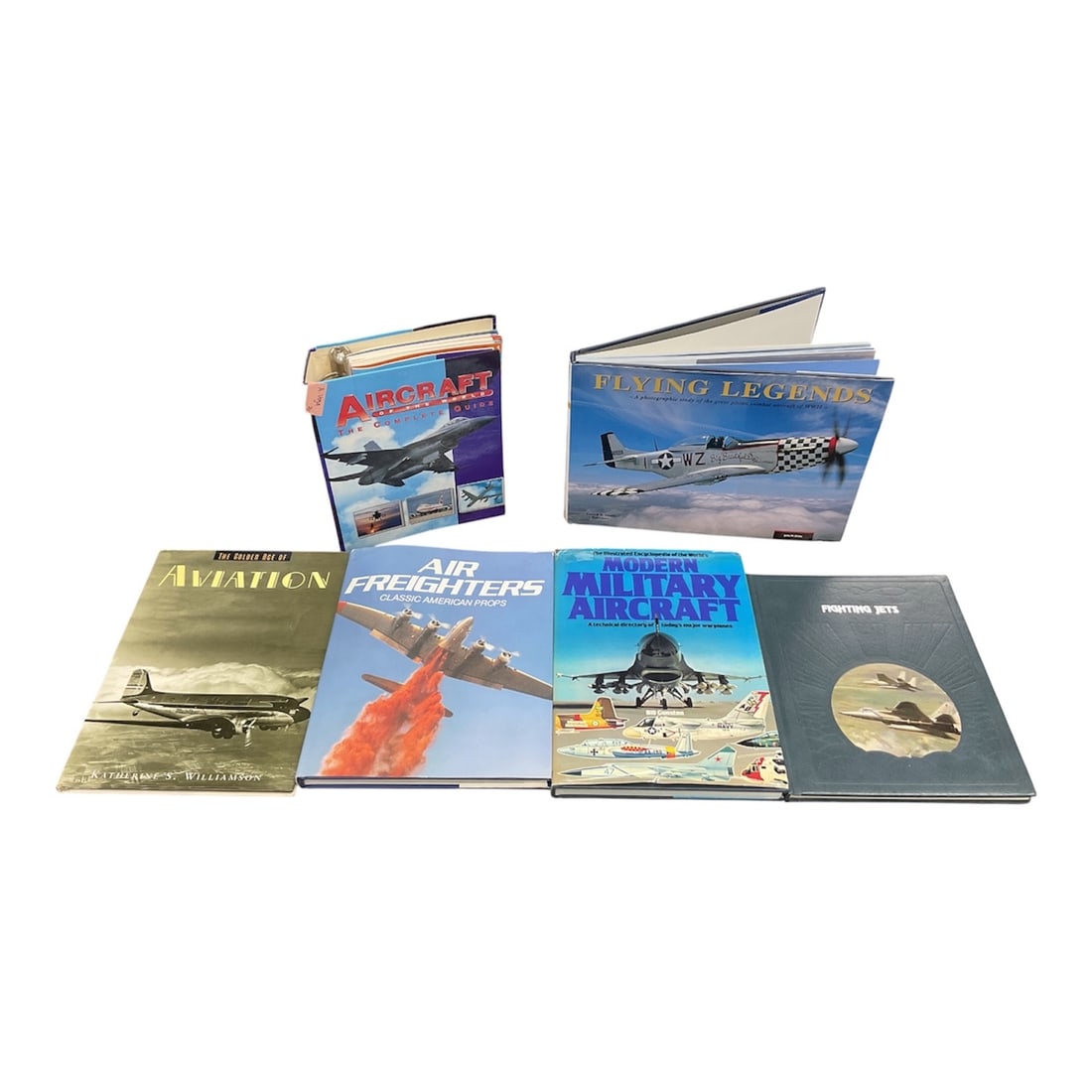 Lot of Six Aviation and Military Aircraft Books (1 of 13)