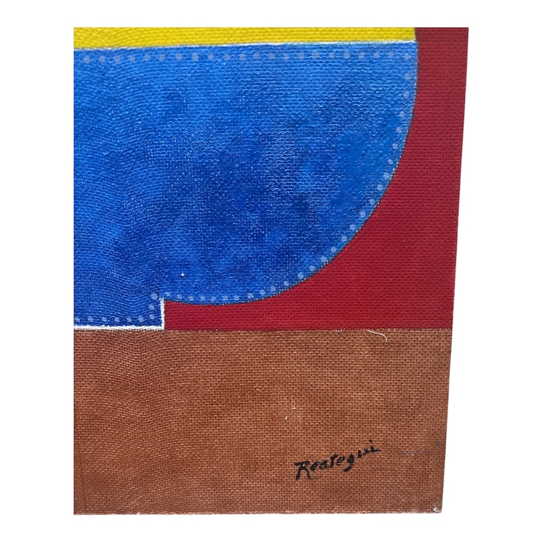 Bold Abstract, Signed, Reategui - 3