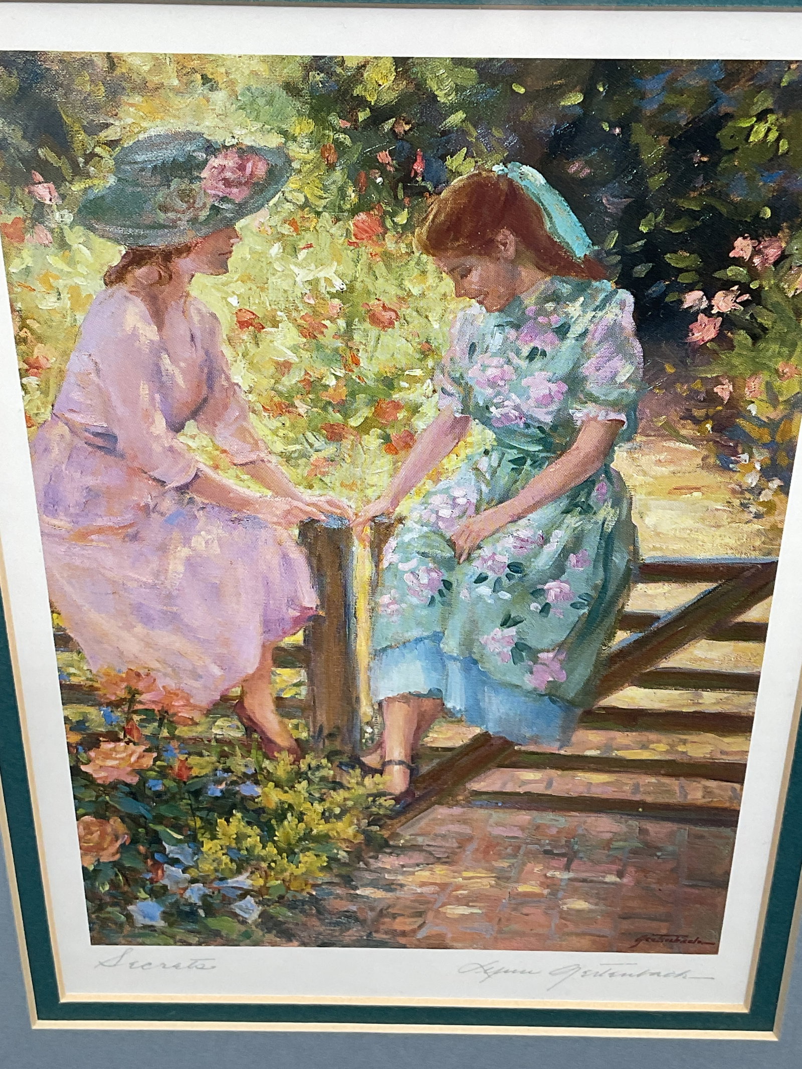 Lynn Gertenbach "Secrets" Print, Framed - 2