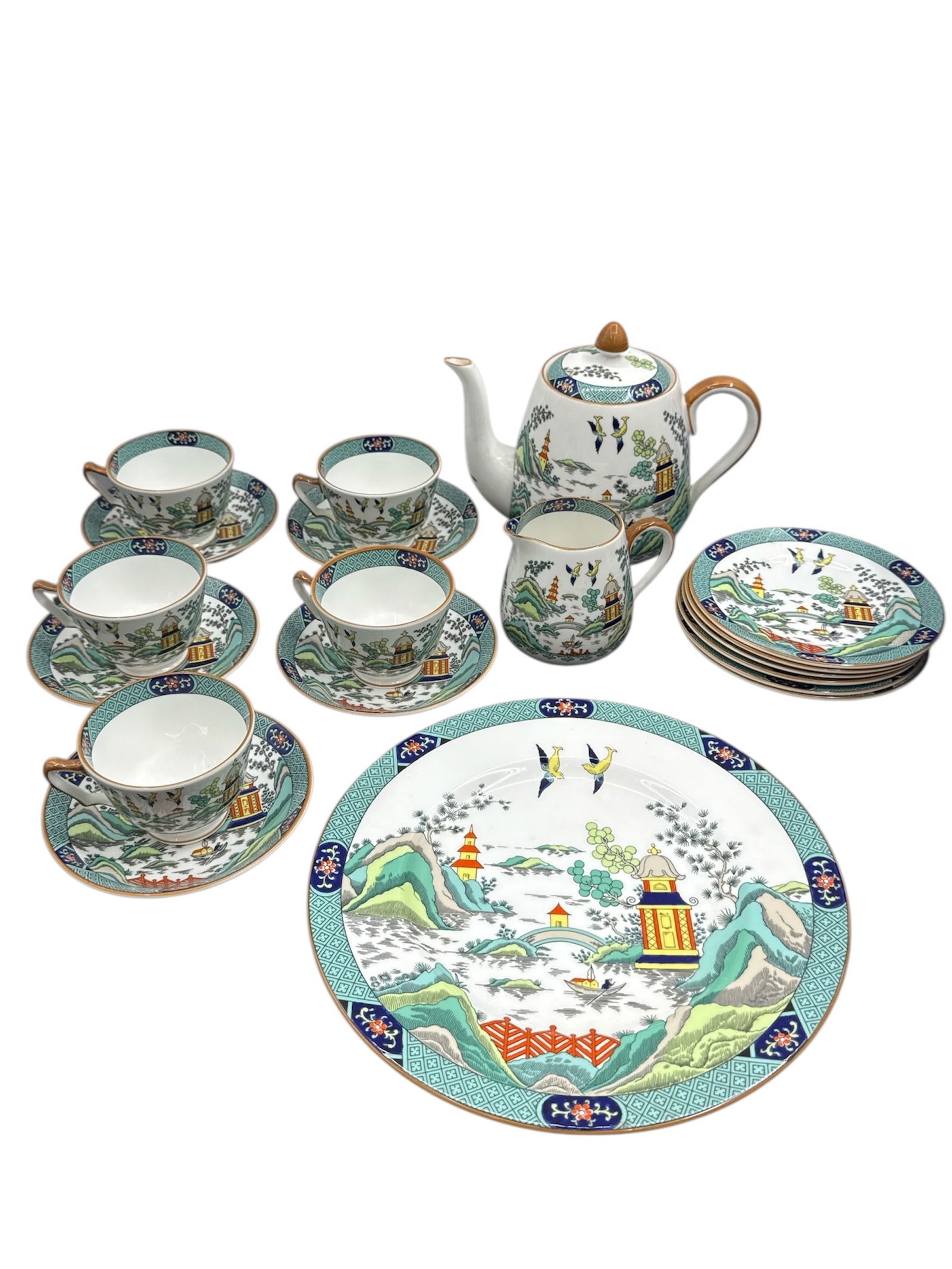 Coalport Bone China Scenic Tea Service Group (1 of 5)