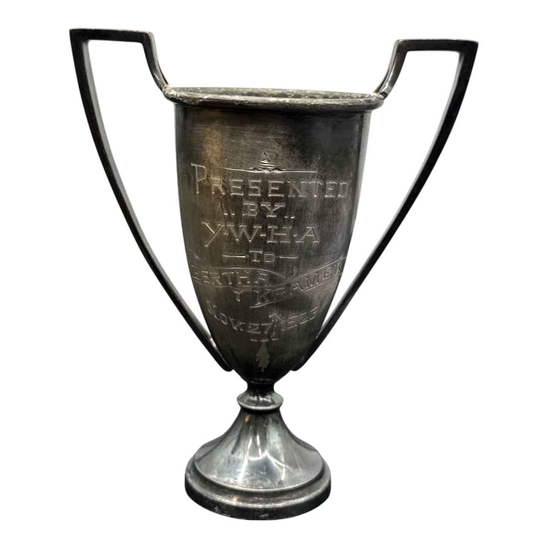 Antique Trophy - Y.W.H.A. Middleton Silver Company (1 of 3)
