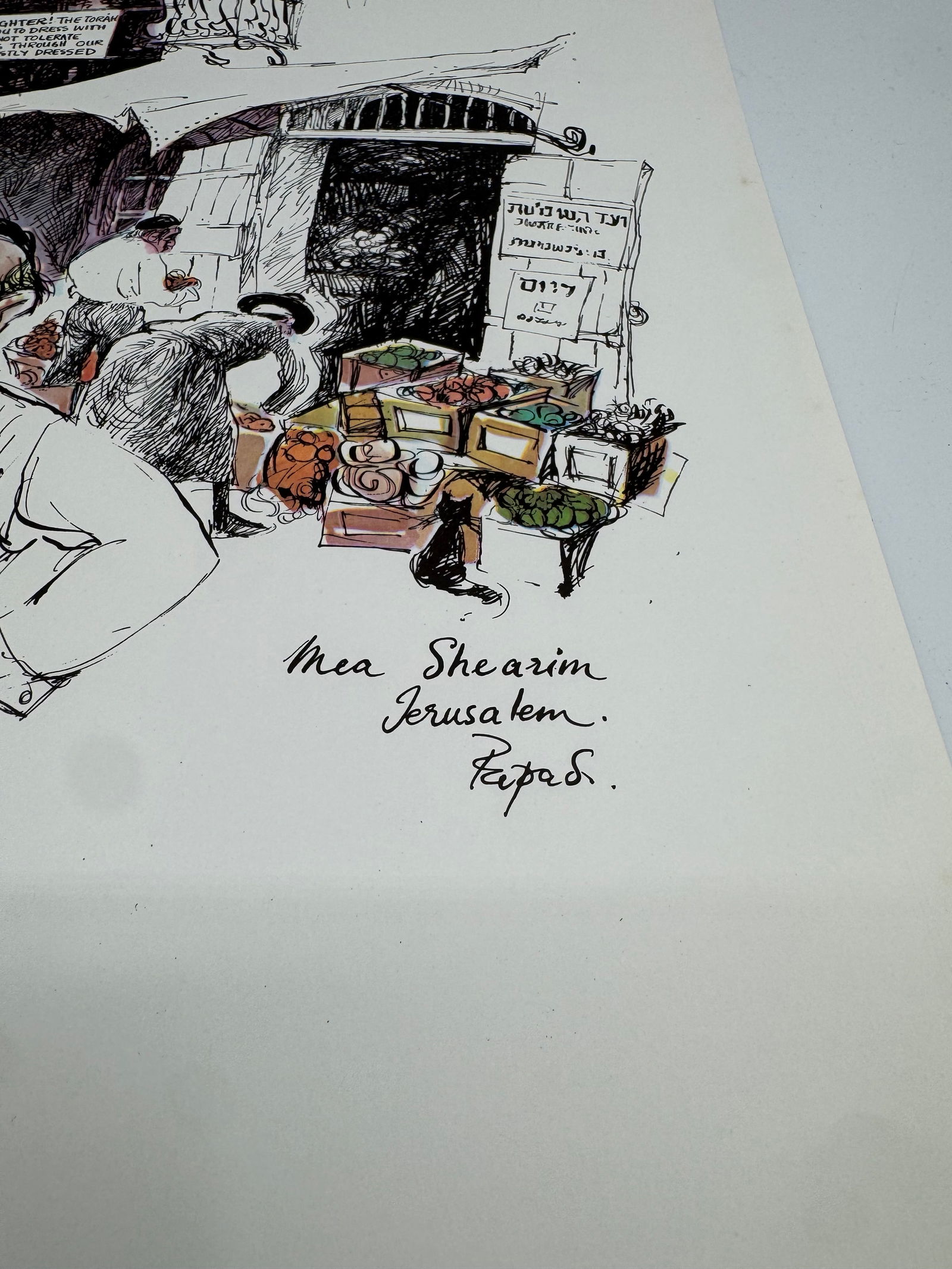 Mea Shearim Jerusalem Print - 2