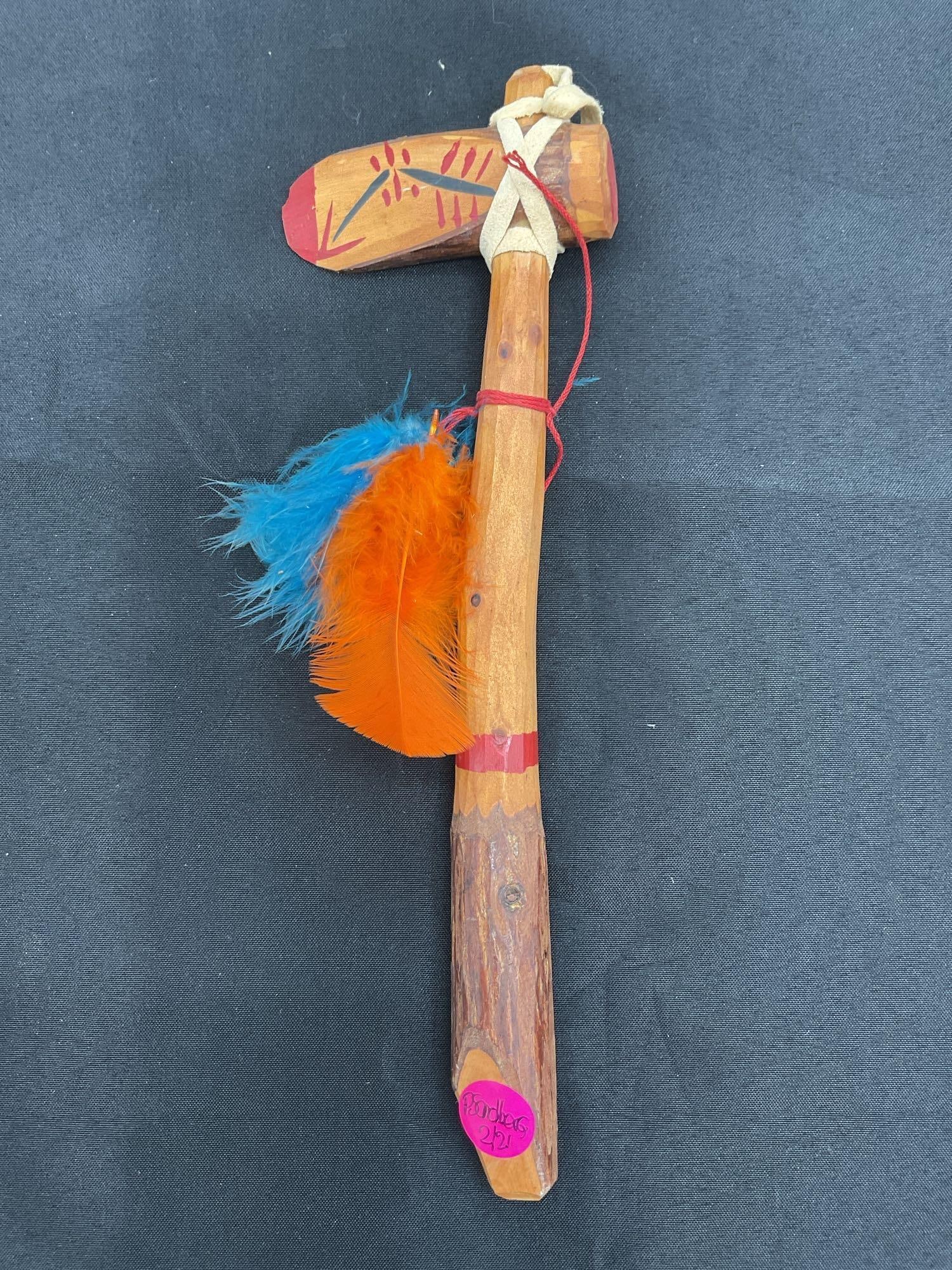 Handcrafted Decorative Wooden Tomahawk - 2
