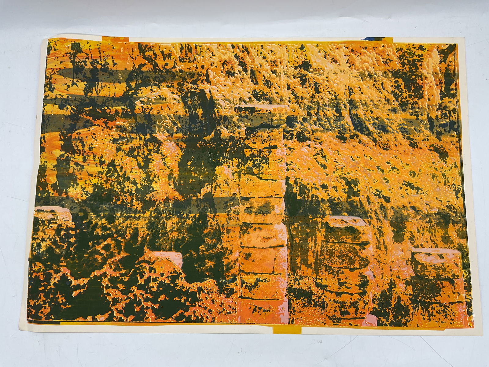 Abstract art: Abstract artwork printDimensions: H18in L26in