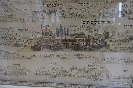Jerusalem Pilgrimage Map - 2