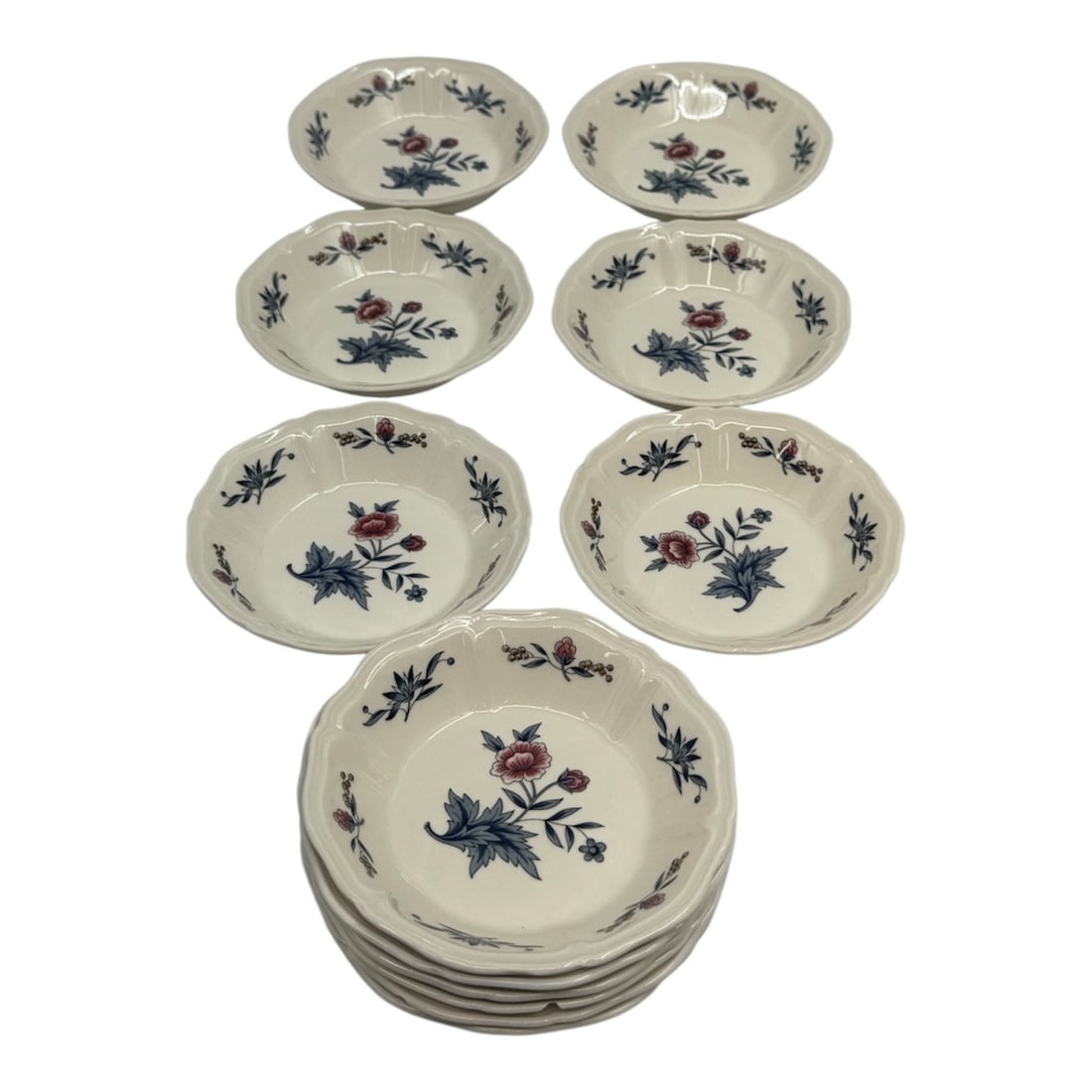 Twelve Wedgwood Williamsburg Potpourri Porcelain Bowls (1 of 3)
