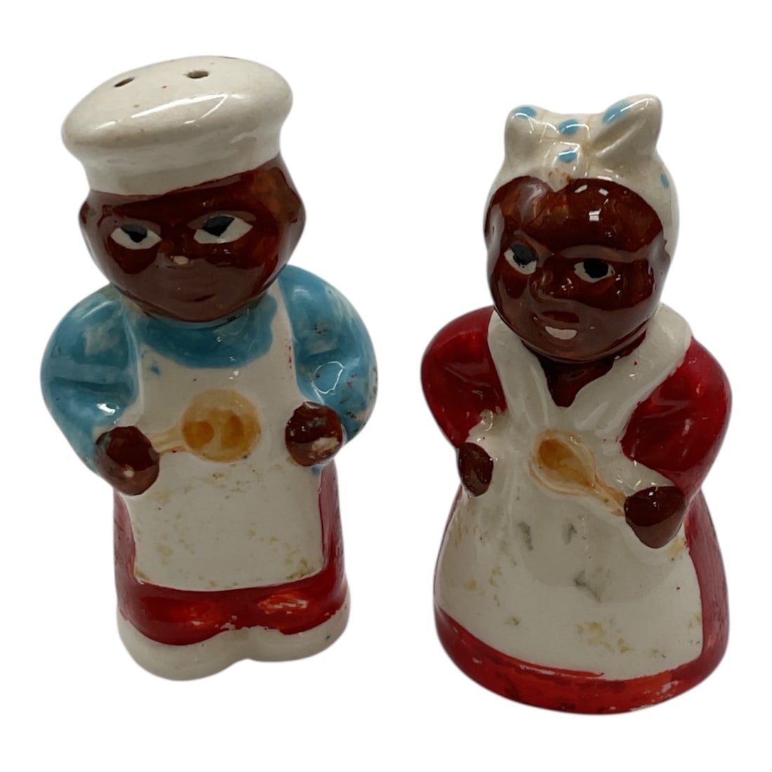 Black Americana Figural Salt And Pepper Shakers (1 of 3)