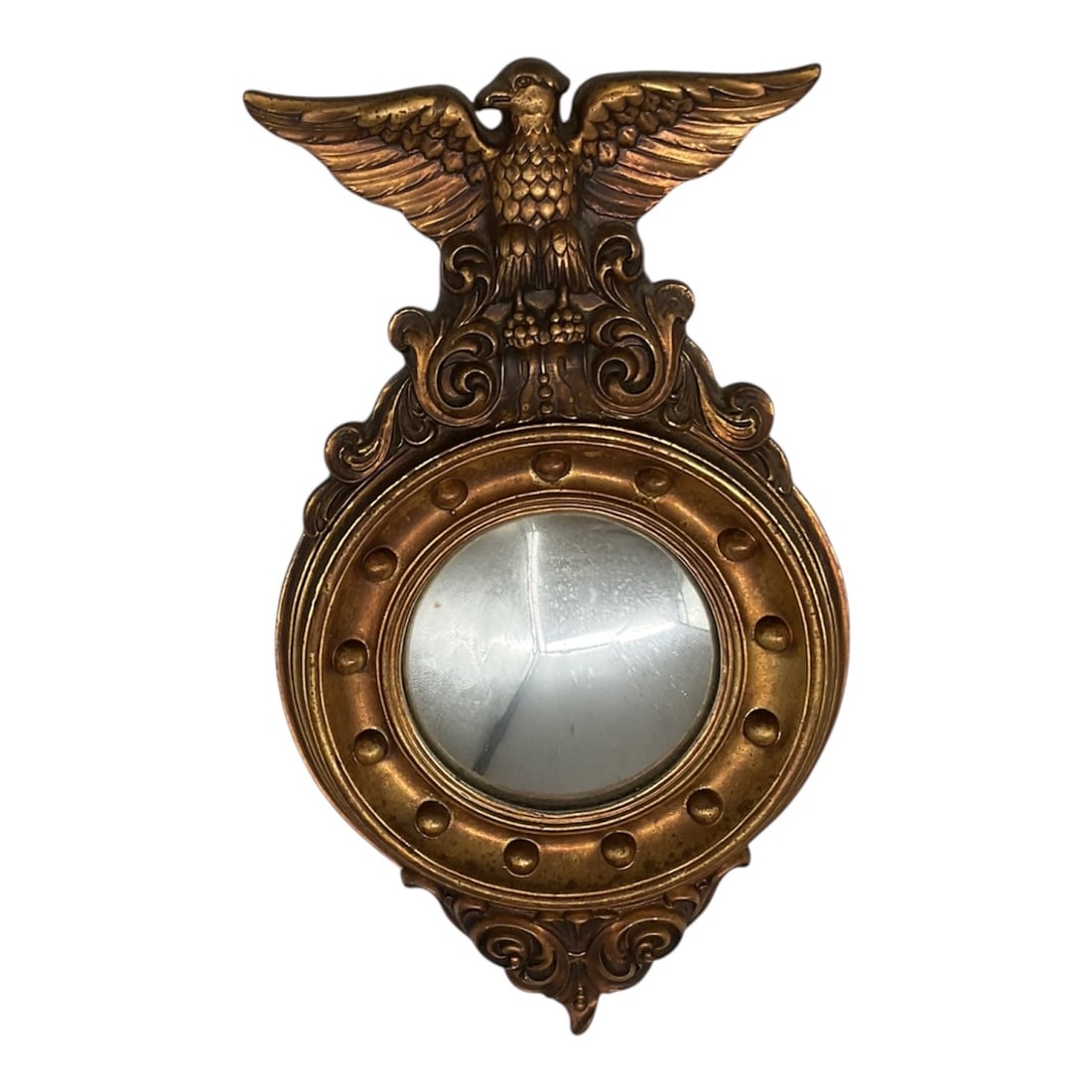 Federal-Style "Bulls-Eye" Convex Mirror (1 of 2)