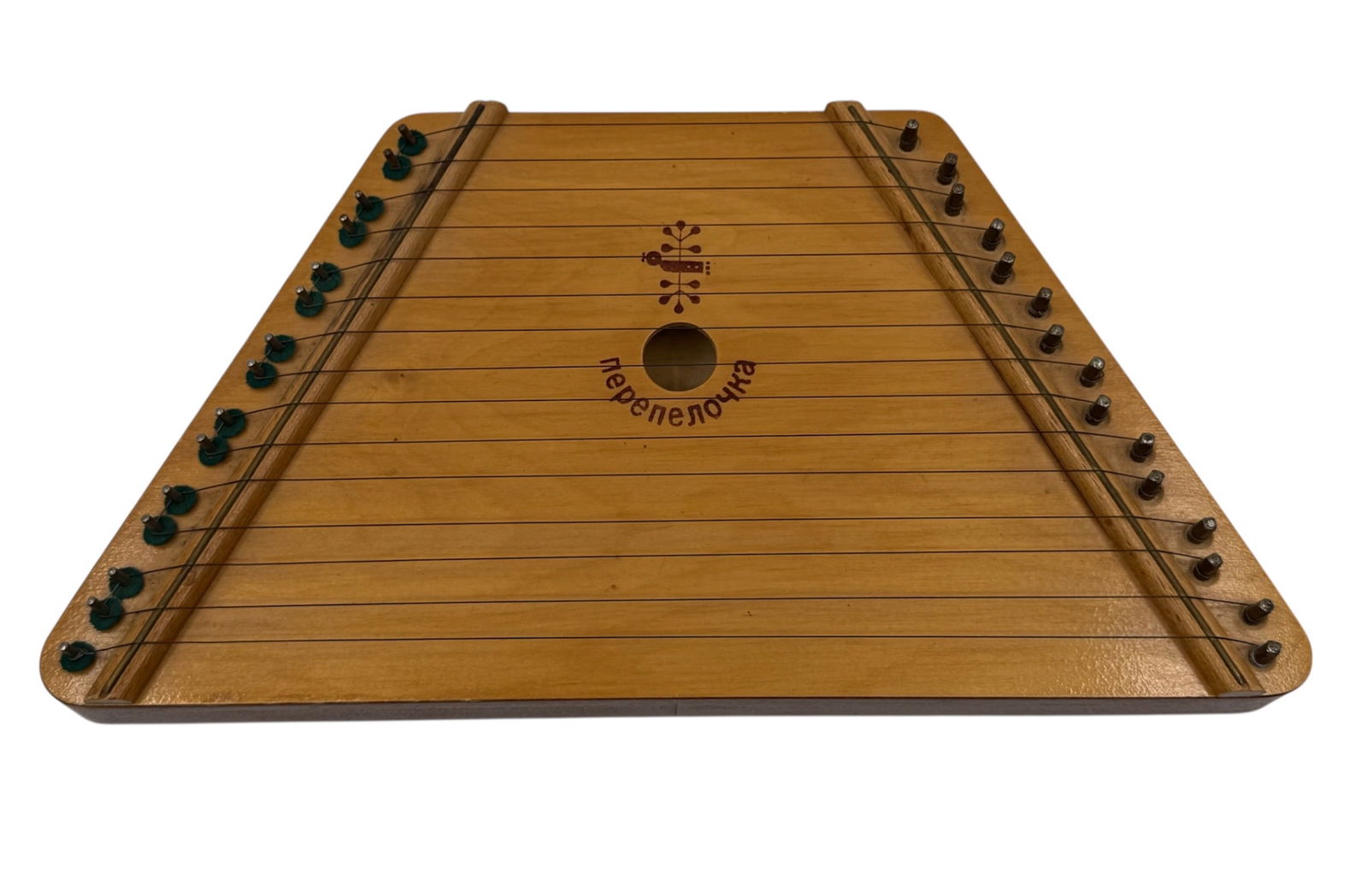 Vintage Nepenenoyka "The Music Maker" 15-String Wooden Lap Harp / Zither (1 of 2)