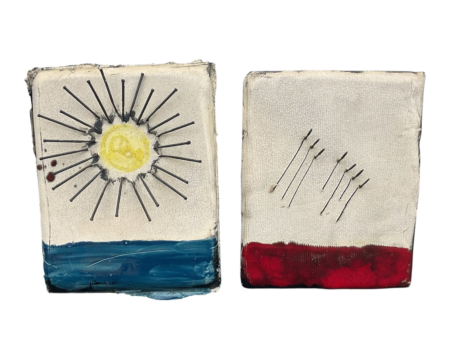 Glazed Ceramic Plaques, Peter Fitzpatrick 1992