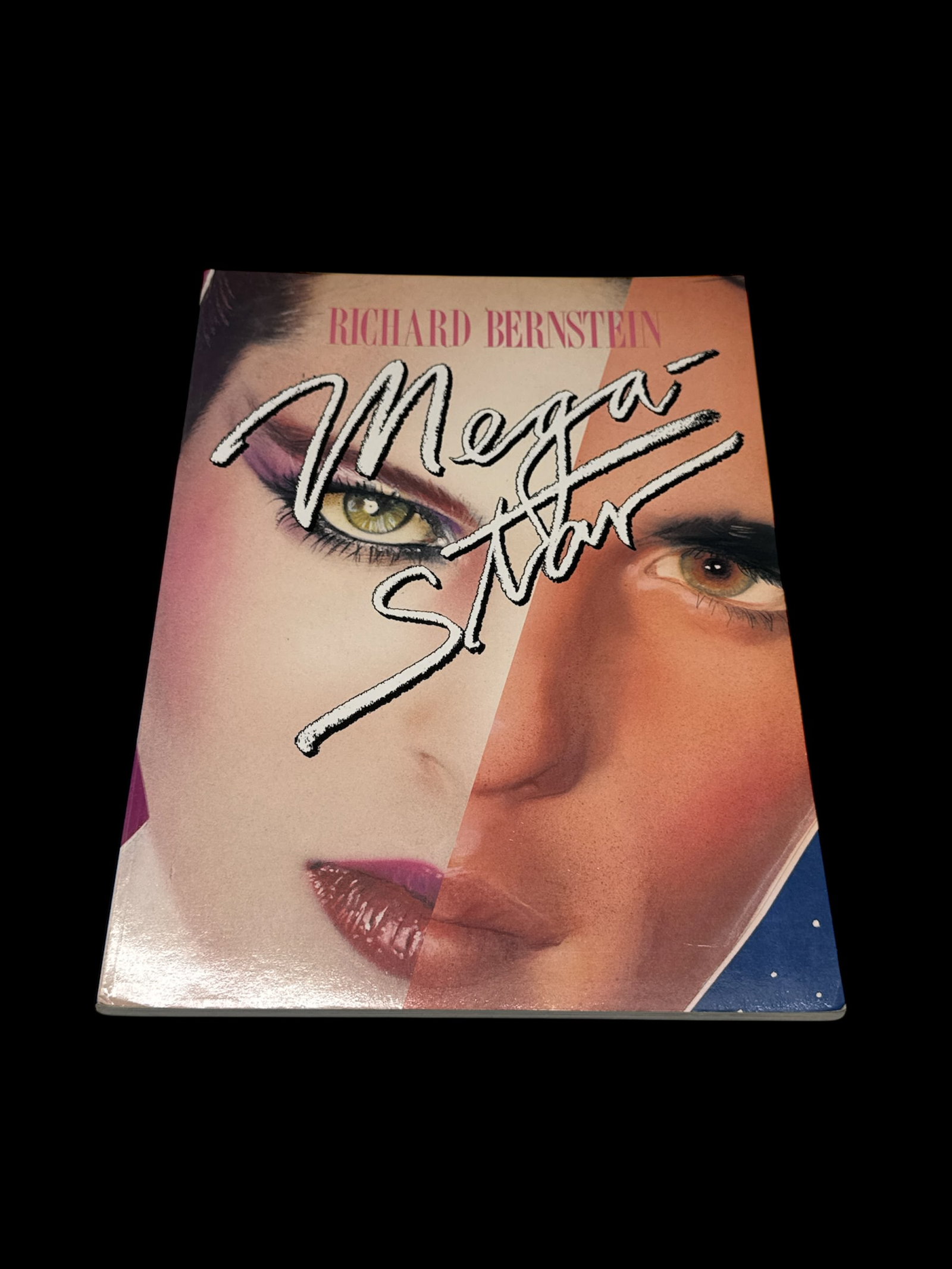 RARE Richard Bernstein Mega Star Book: Richard Bernstein Mega Star book. Features portraits of celebrities. Dimensions: 14 x 10.5 inches.