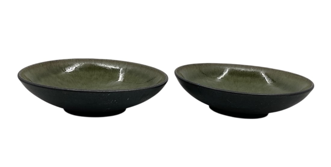 Set of Four French Hand-Painted Botanical Porcelain Dessert Plates: Description: A set of four French porcelain dessert or salad plates, each featuring a unique, hand-painted botanical study of various wildflowers and garden blooms in vibrant pink, purple, and yellow