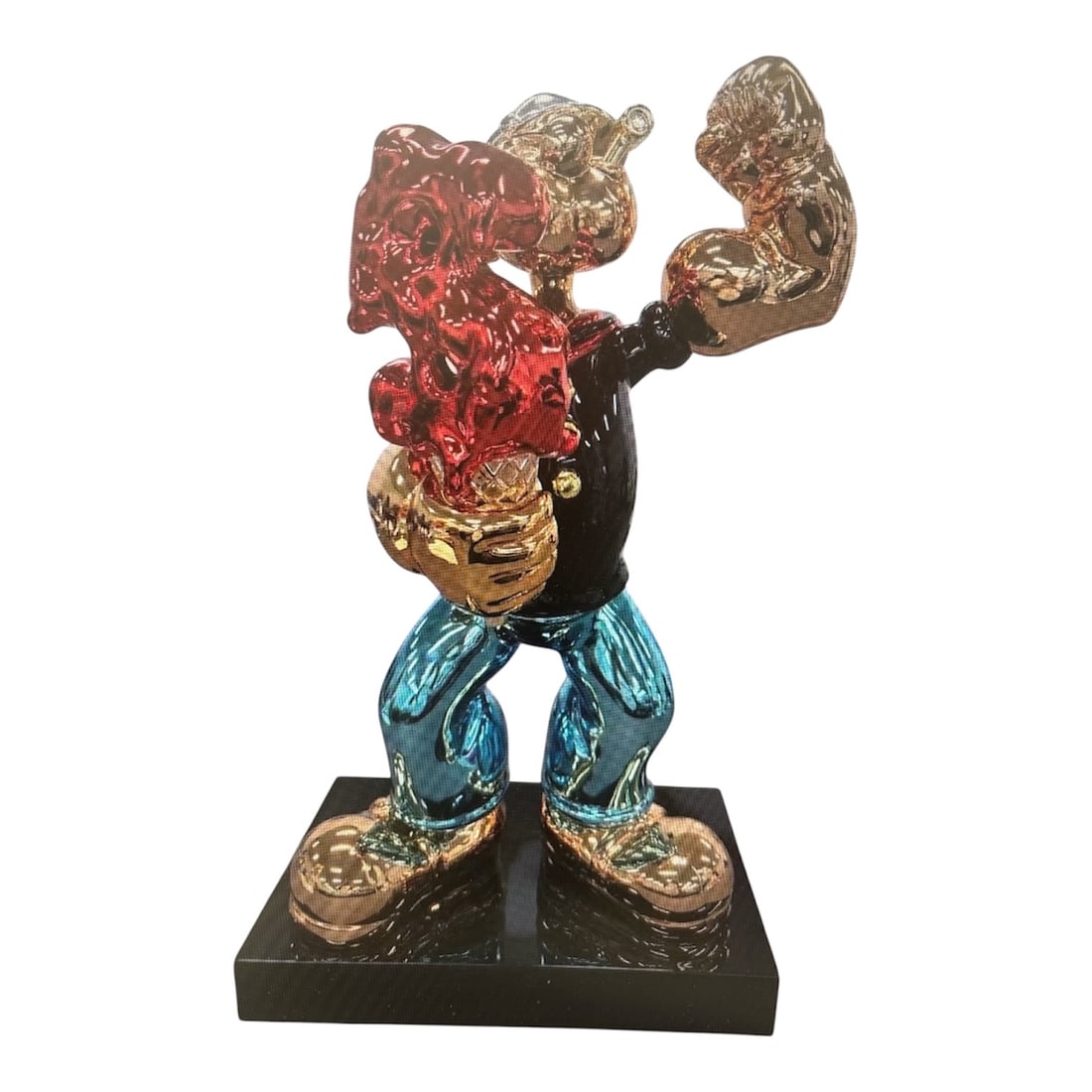 PopEye - (Limited Edition, Electroplated Pop Art Sculpture) (1 of 1)