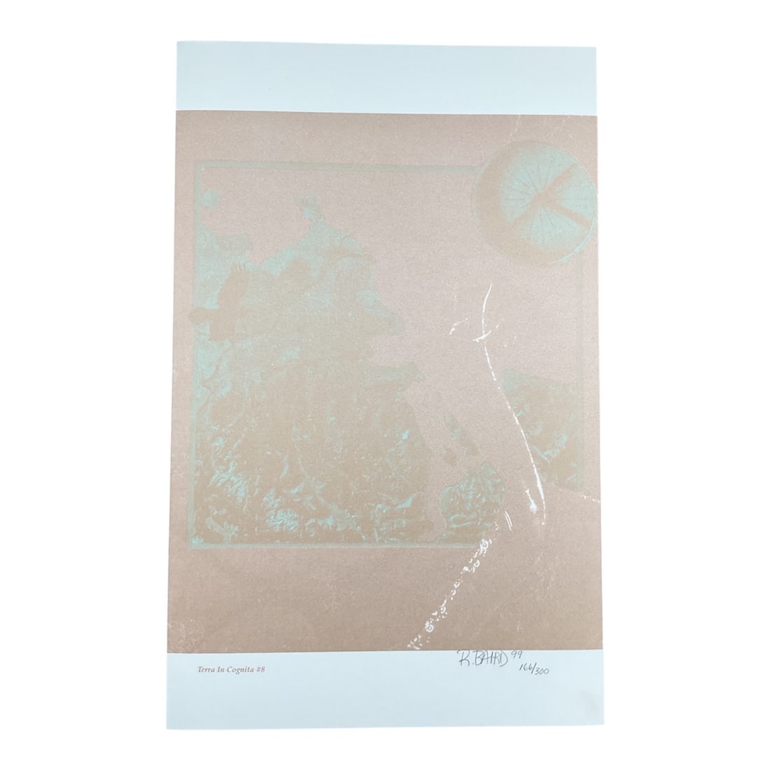 Rebecca Baird Terra In Cognita No 8 Hand Signed Limited Edition Print 1999 (1 of 4)