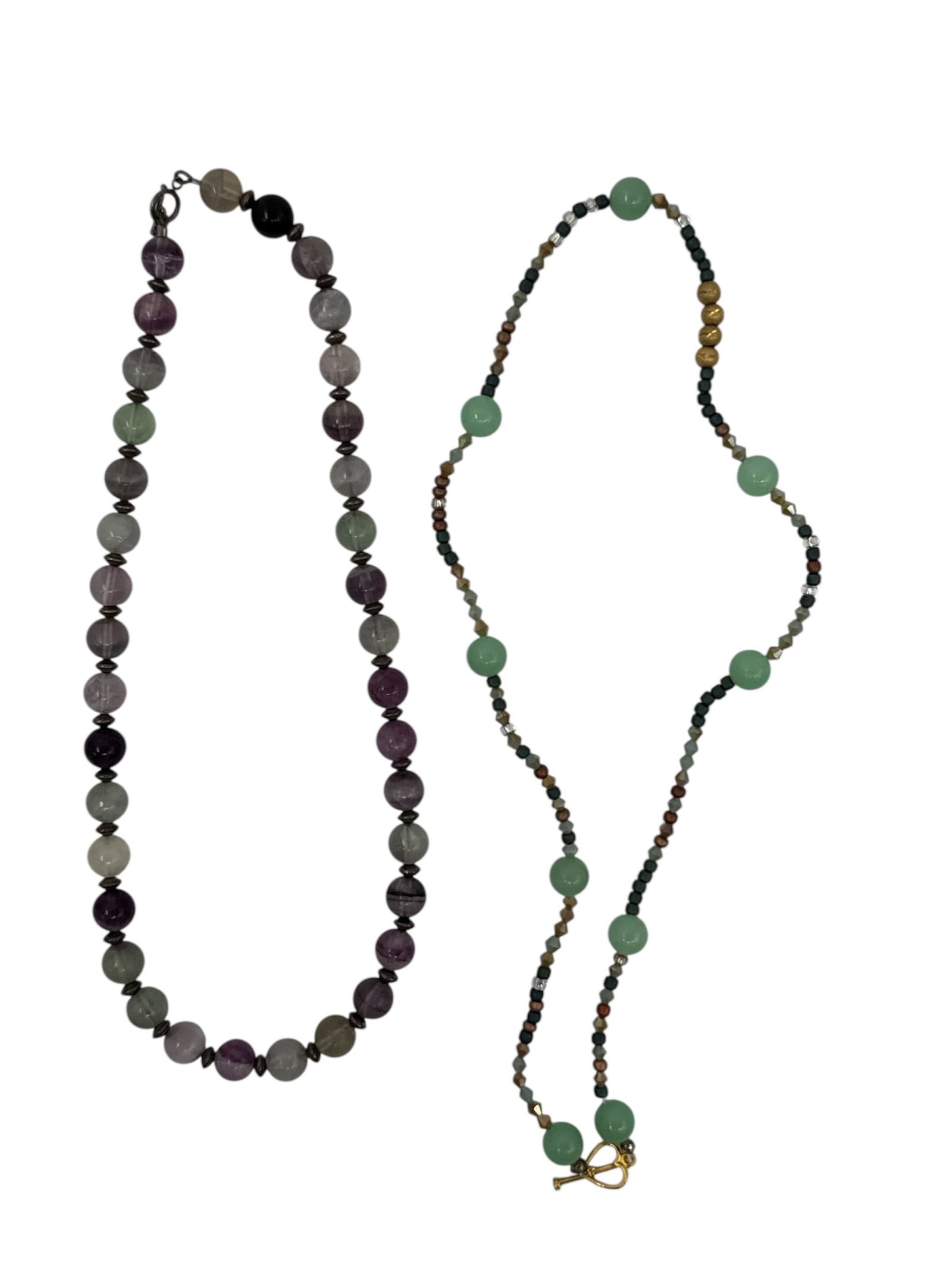 Gloria Landsman Pierce Handcrafted Beaded Necklace Group (1 of 2)