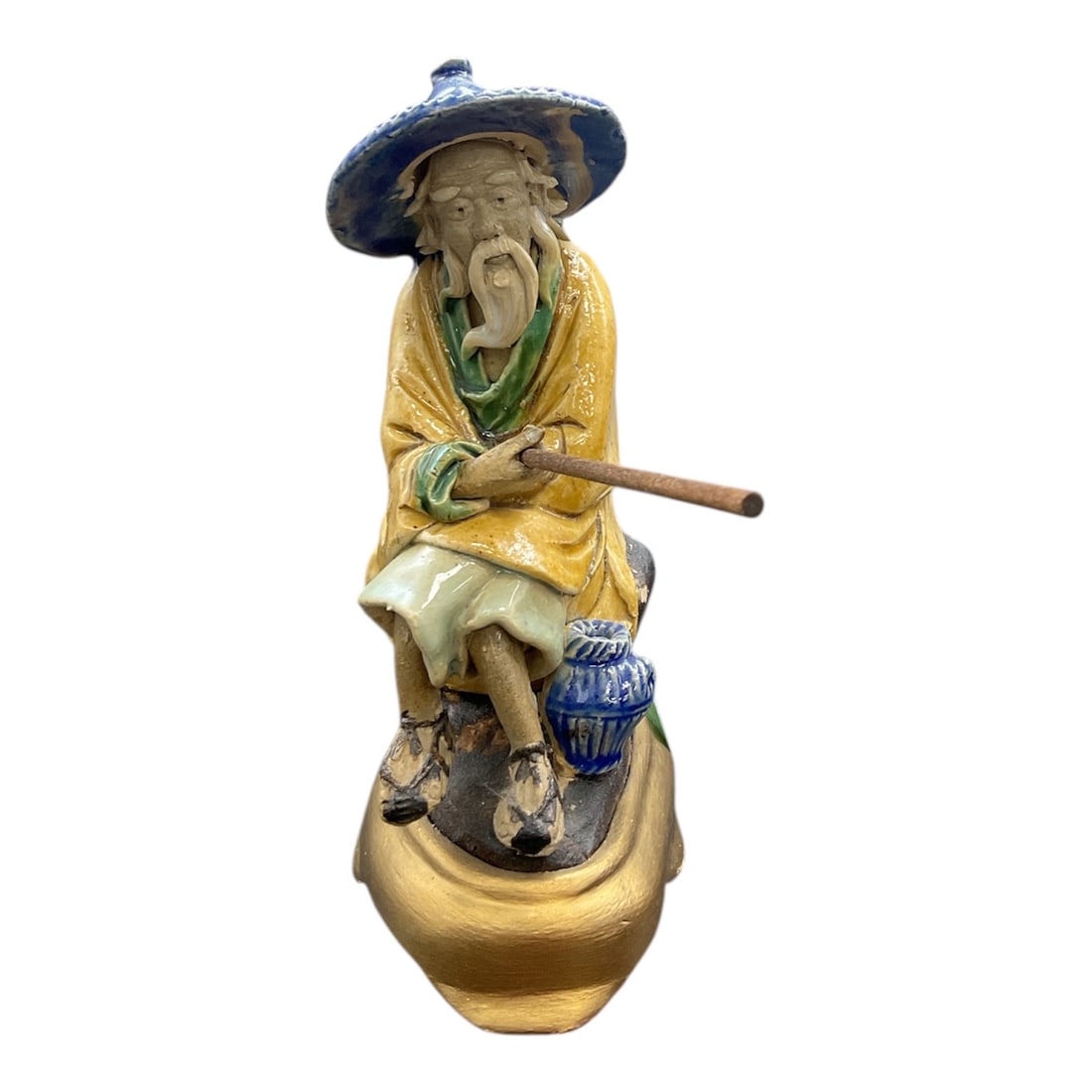 Antique Chinese Shiwan "Mud Man" Figurine (1 of 5)