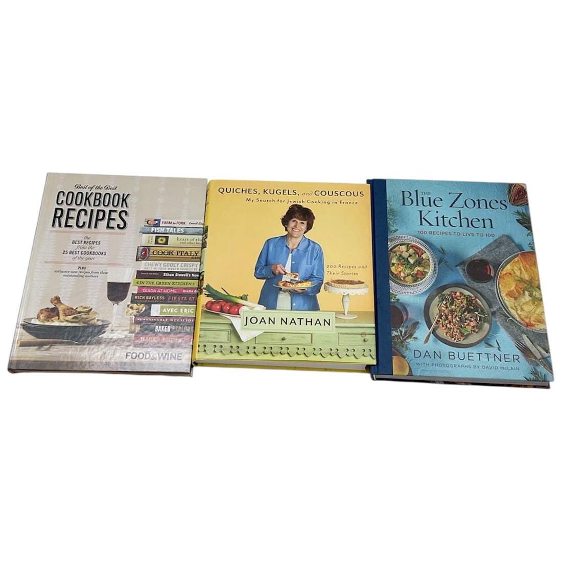 3pc Cookbooks Including Joan Nathan Signed Copy (1 of 3)