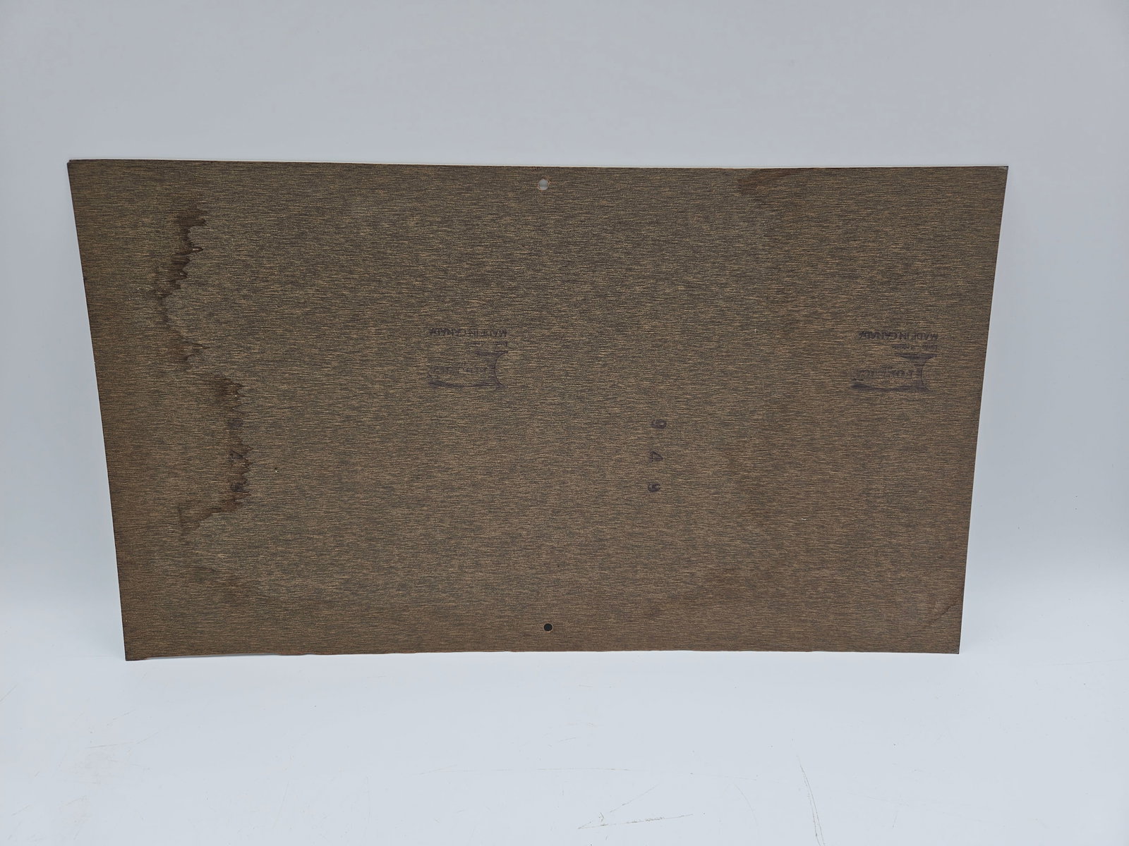 Abstract Expressionist Work on Board - 2