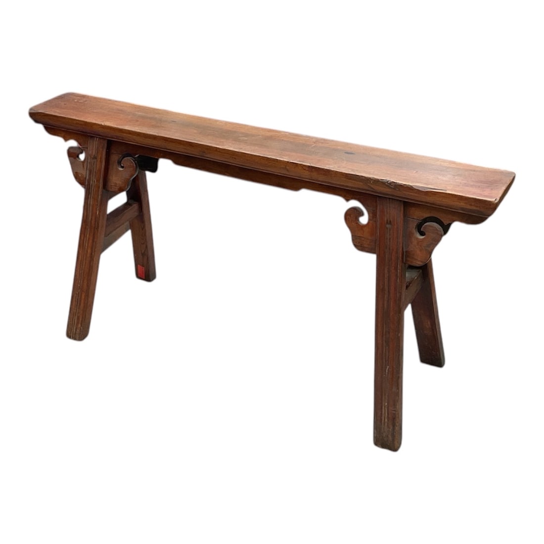 Chinese Elmwood Long Bench (1 of 4)