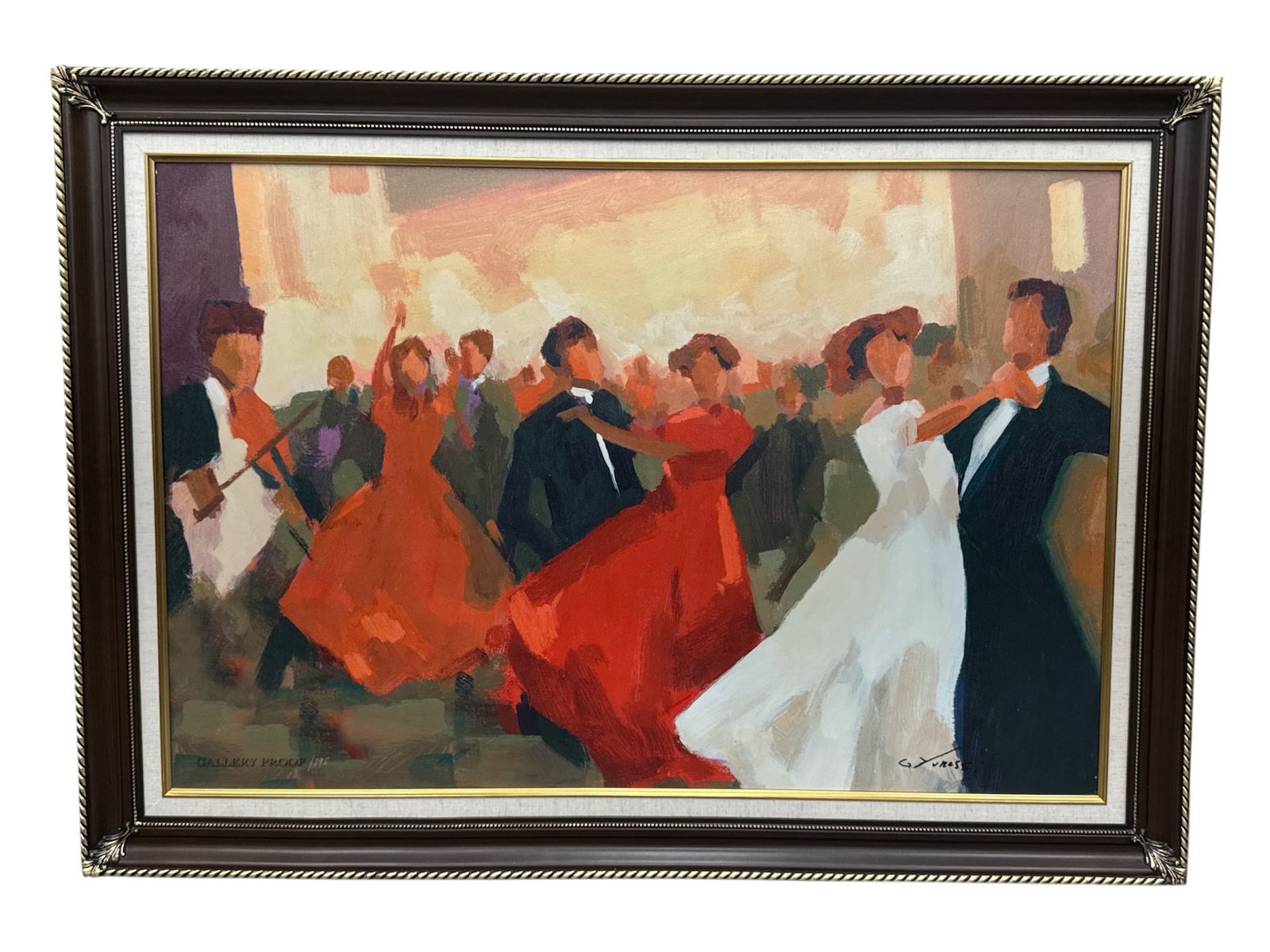 "Evening Gala" by Gholam Yuness Limited Edition Gallery Proof (1 of 6)