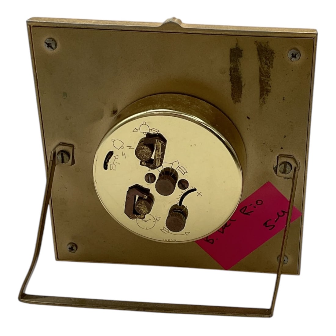 Bulova Brass Desk Clock - 2