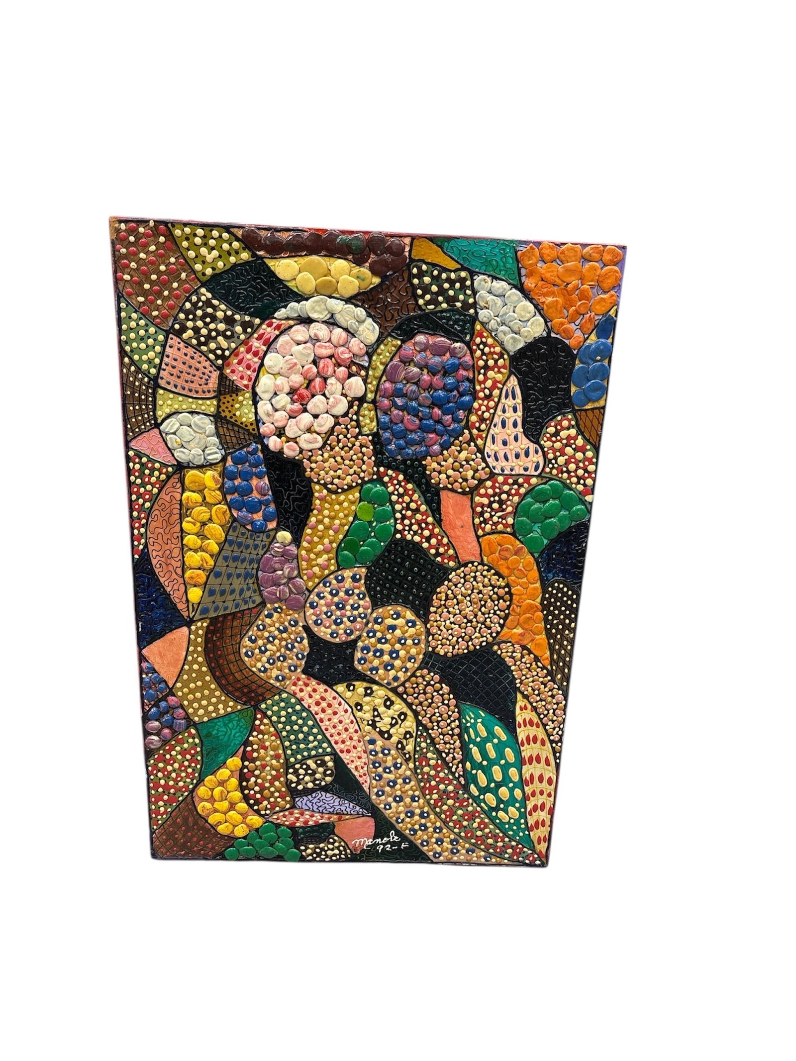 Unity -3D art on Wood, Manolo Nunez (1 of 3)