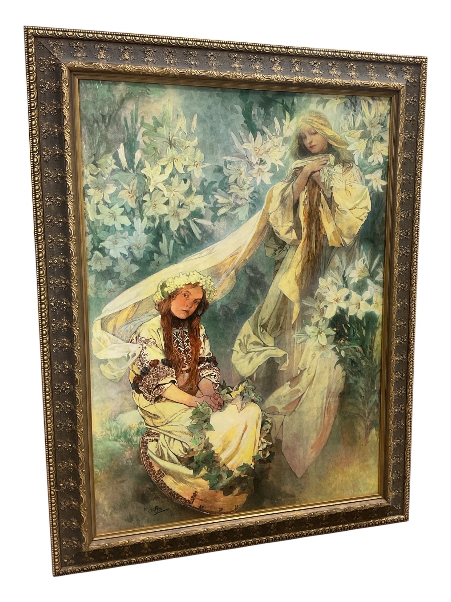 "Madonna of the Lilies" (1905), Alphonse Mucha's