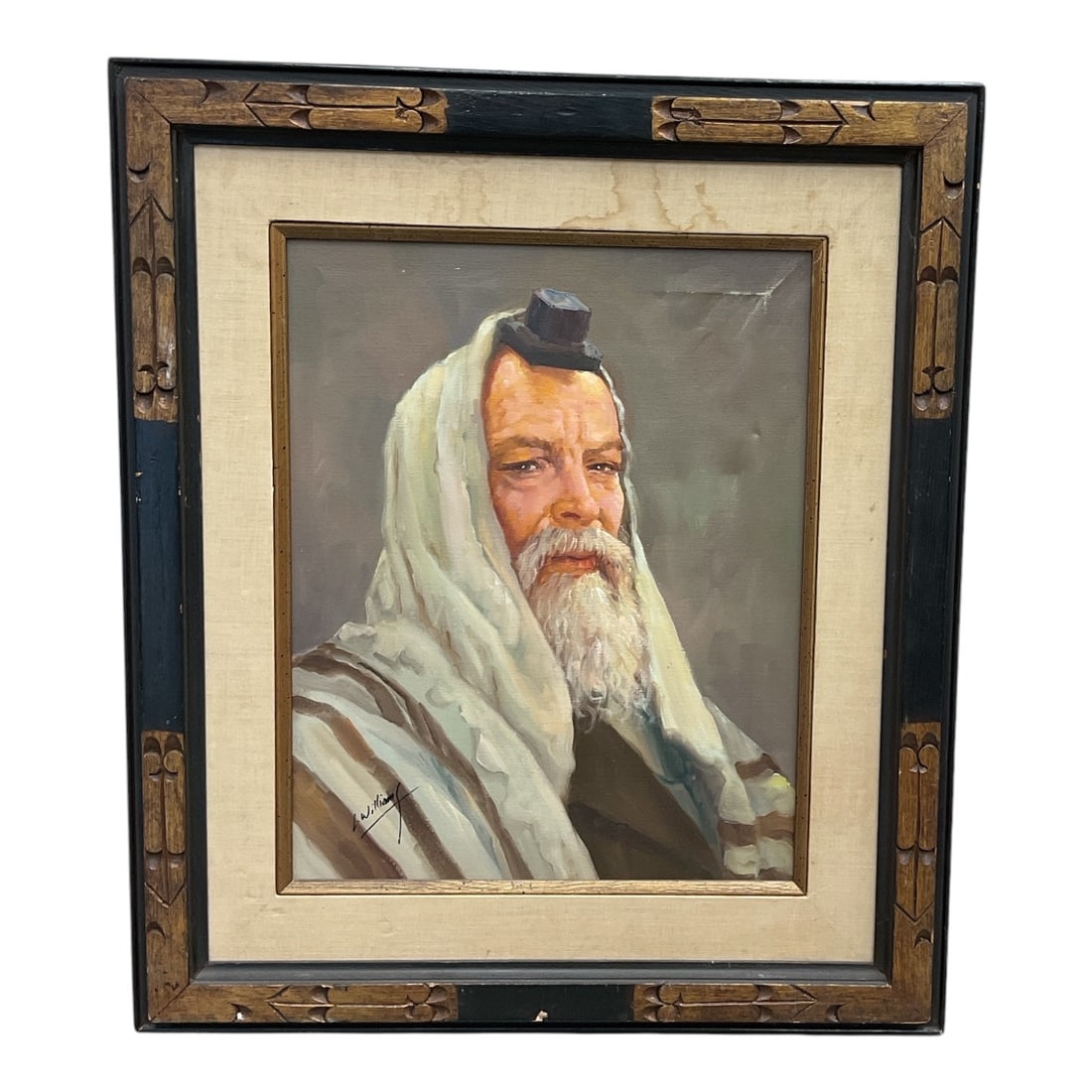 Portrait of a Rabbi - Isaac L. William (1817–1895) Hungarian