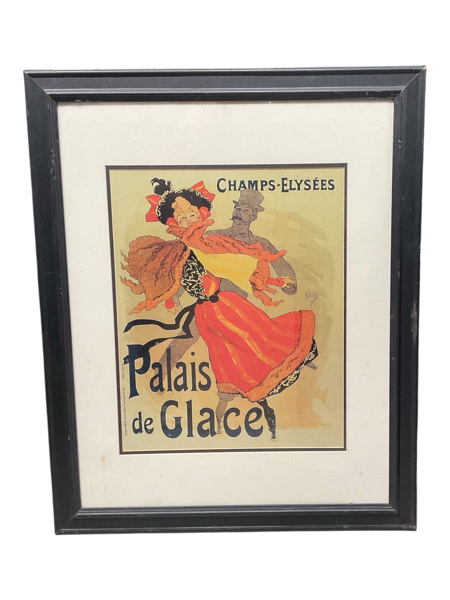 Palais de Glace Poster by Jules Cheret Vintage Poster (1 of 4)