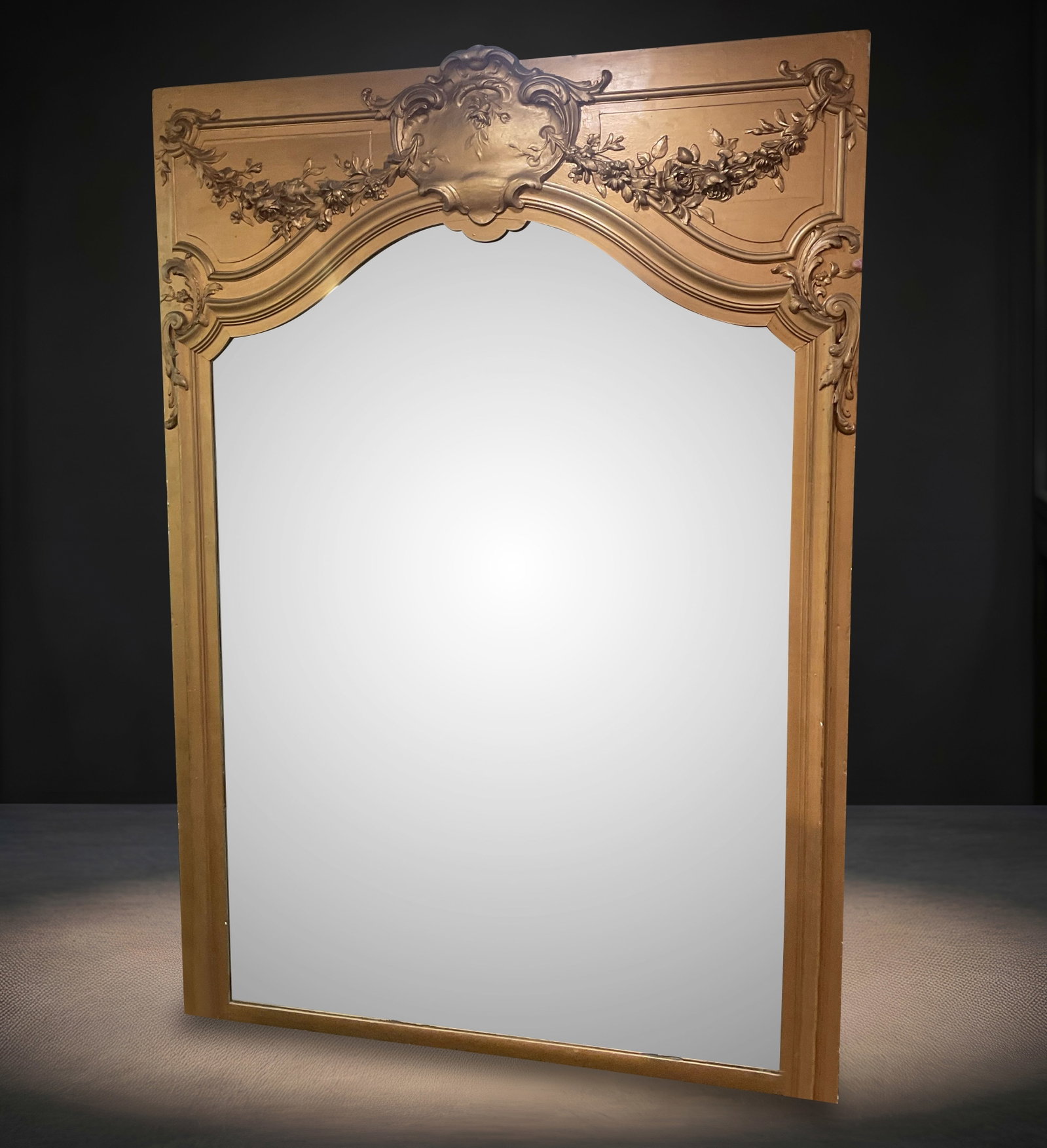 FR-212 - 19th Century Carved Wood Mirror in the Rococo Taste (1 of 3)