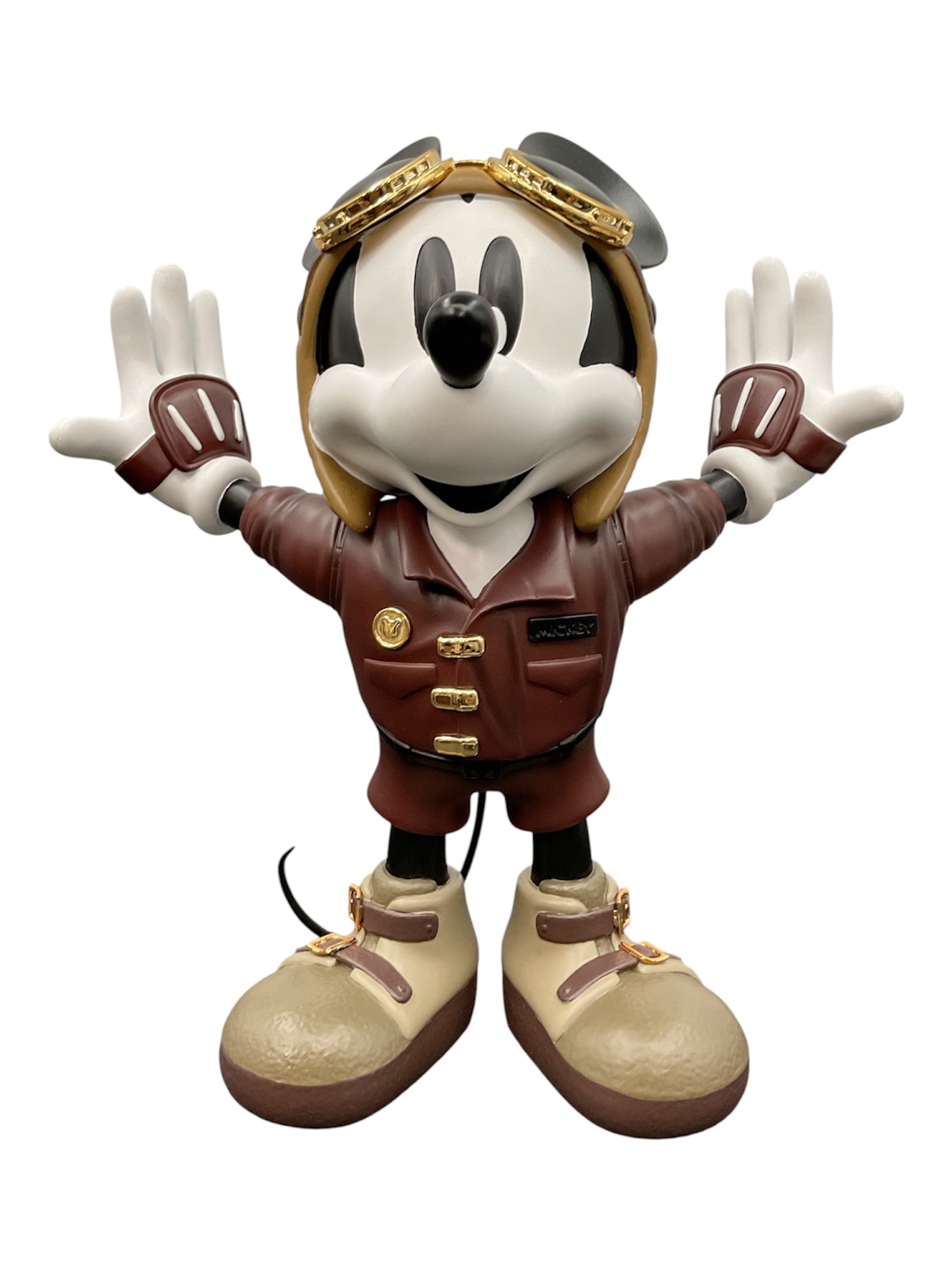 Disney Mickey Mouse Aviator Pilot Figure Sculpture (1 of 5)