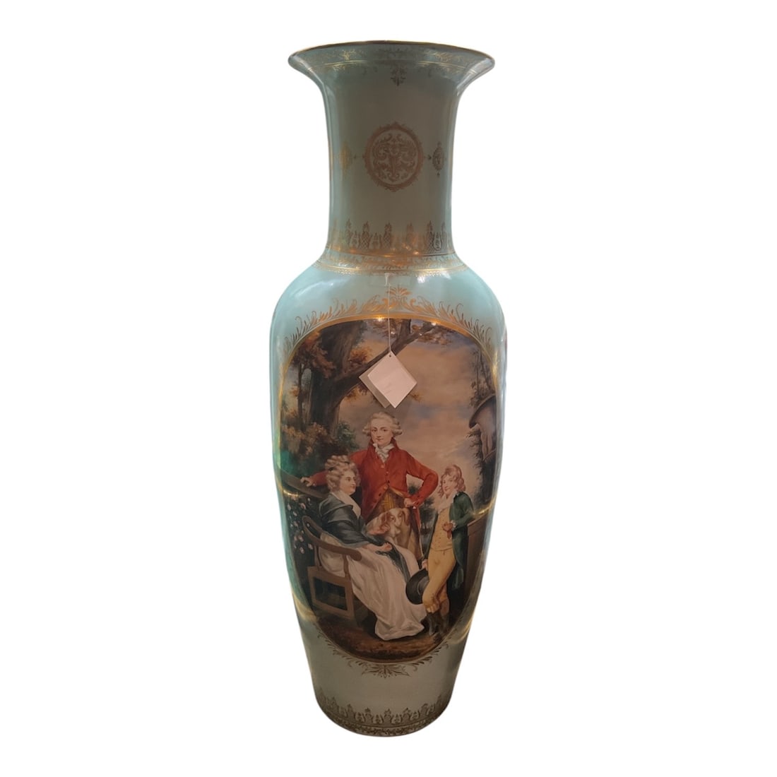 PC749 - Pair of 19th Century Sevres, Porcelain Vases with Hand-Painted Figural Scenes (1 of 14)